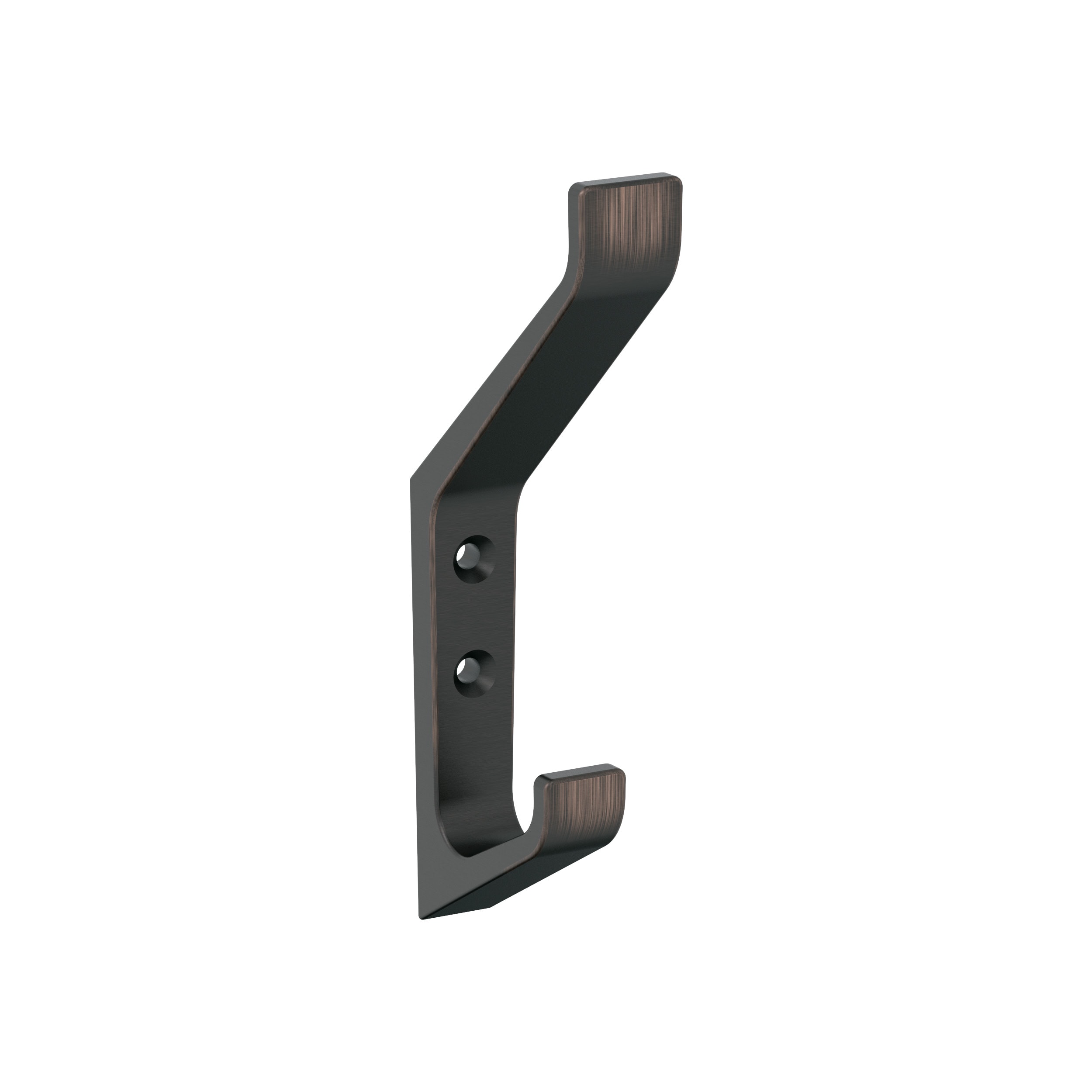 Amerock H37003ORB 2 -Hook 0.75-Inches x 5.4375-Inches H Oil Rubbed Bronze Decorative Wall Hook ( 25-lbs. Capacity)
