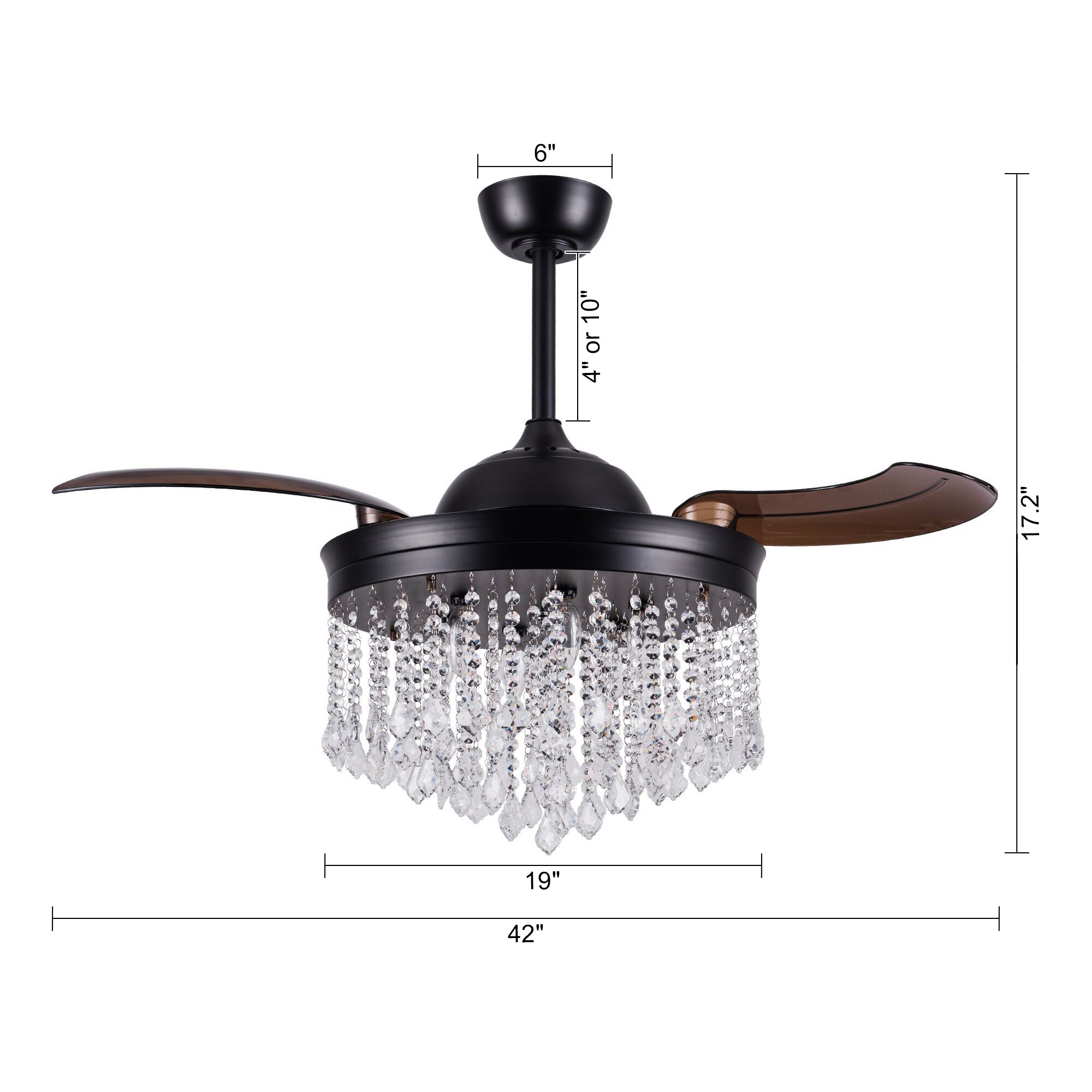 Parrot Uncle F4706BK110V Ceiling-Fans - View #12