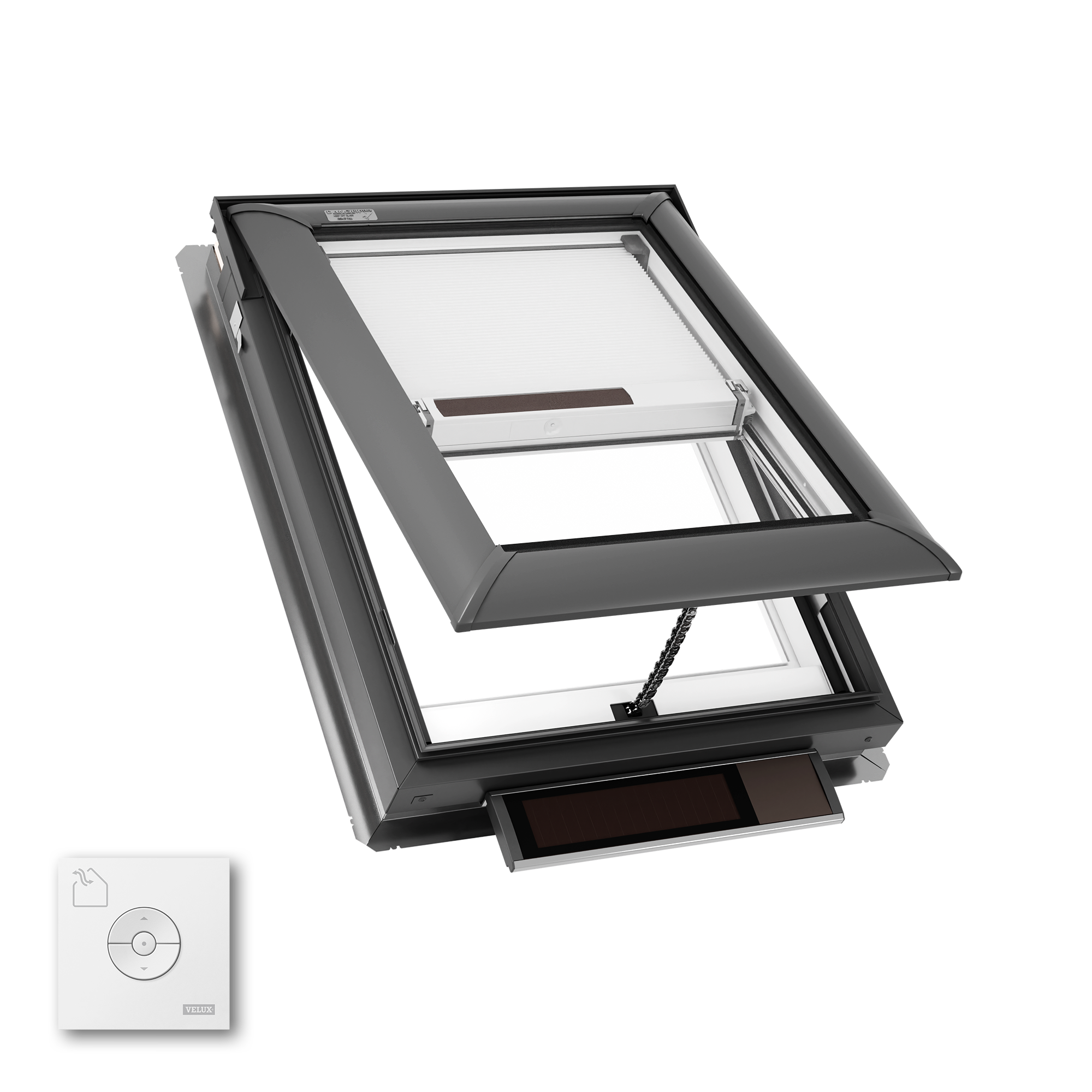 Skylights & Accessories Skylight Style Solar-powered venting