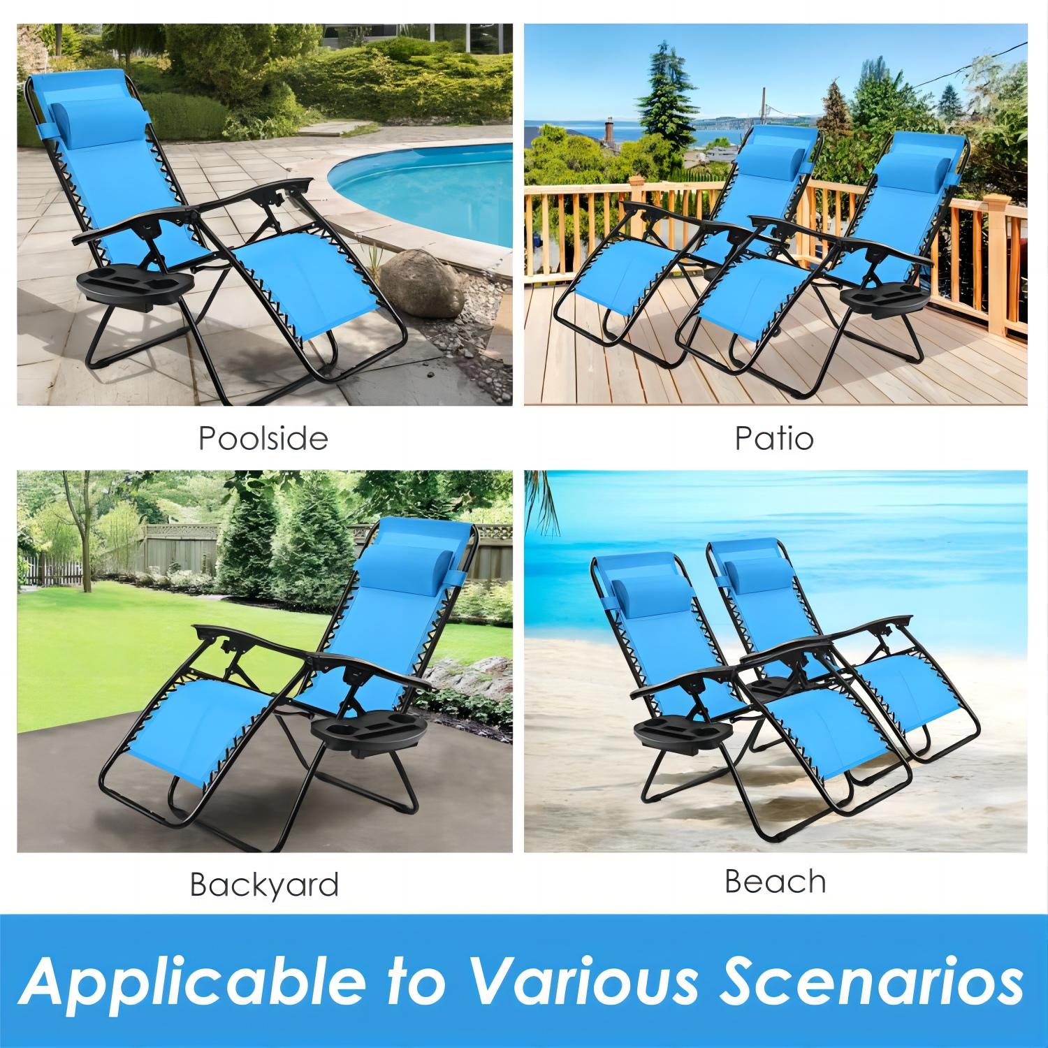 Forclover HYFAS09BL2 Patio-Chairs - View #8