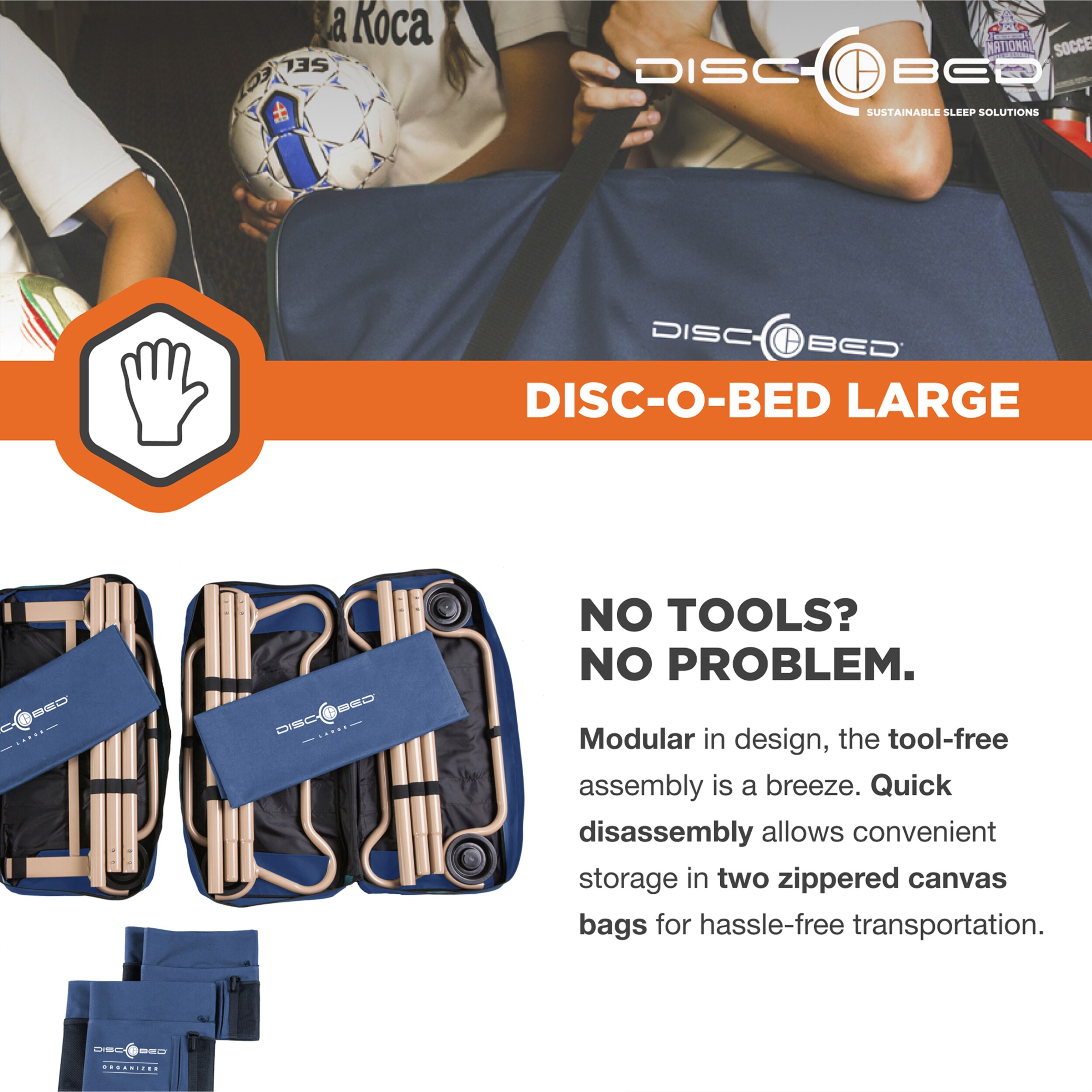 Disc-O-Bed 89532 cots - View #4