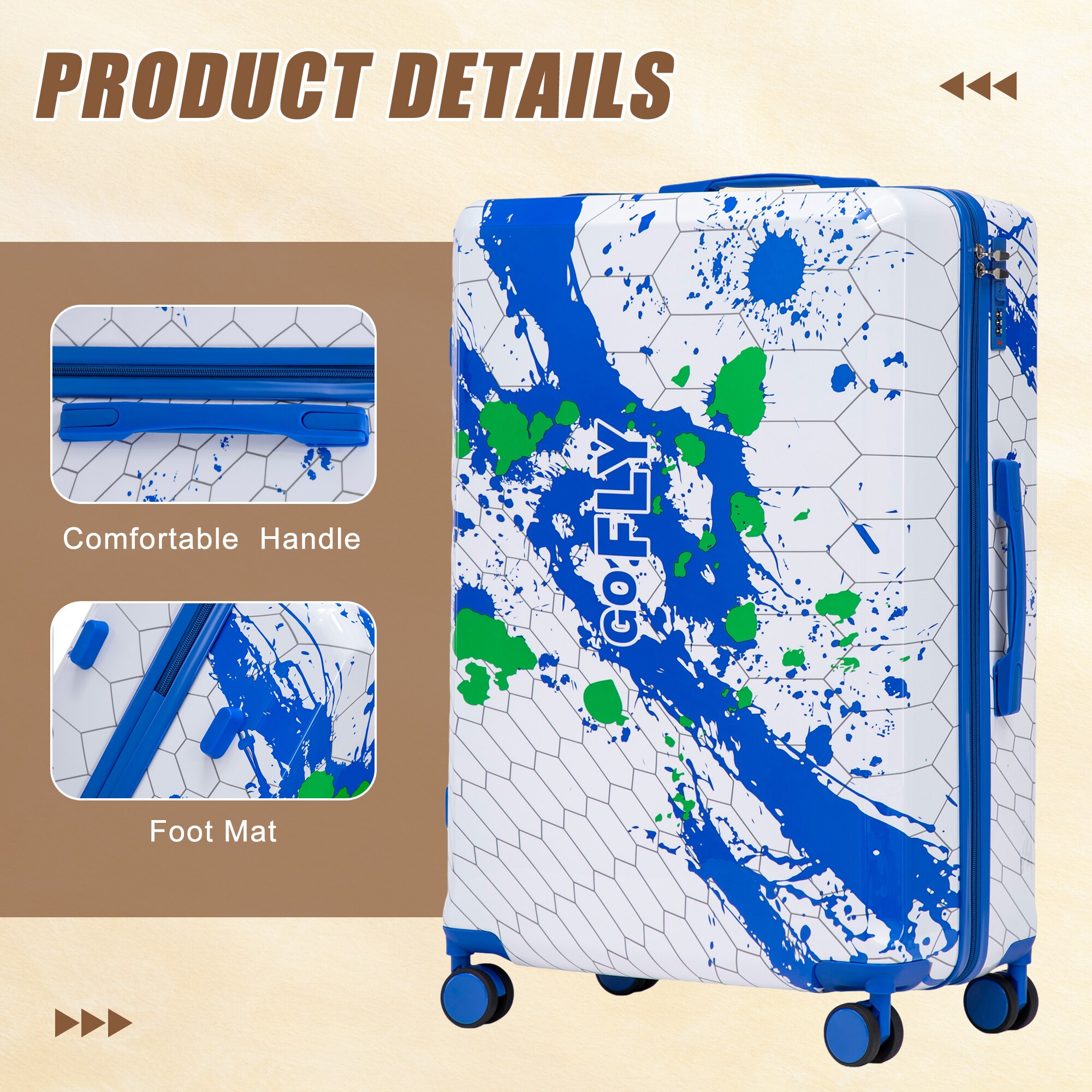ModernLuxe L3P-W2787P487192 Luggage-And-Luggage-Sets - View #11