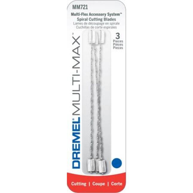 Dremel Multi-Max 3-Pack High Carbon Steel Oscillating Tool Blade Dremel Multi-Max 3-Pack High Carbon Steel Oscillating Tool Blade