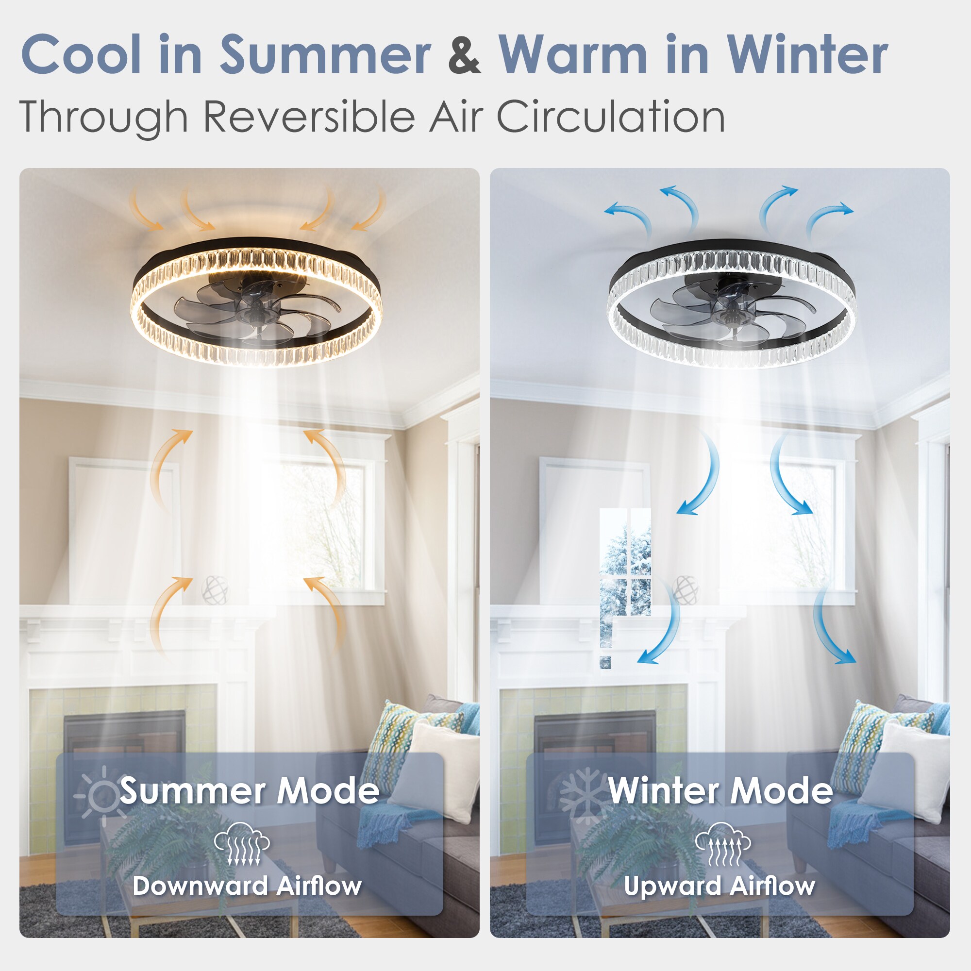 Breezary 24018-SN Ceiling-Fans - View #6