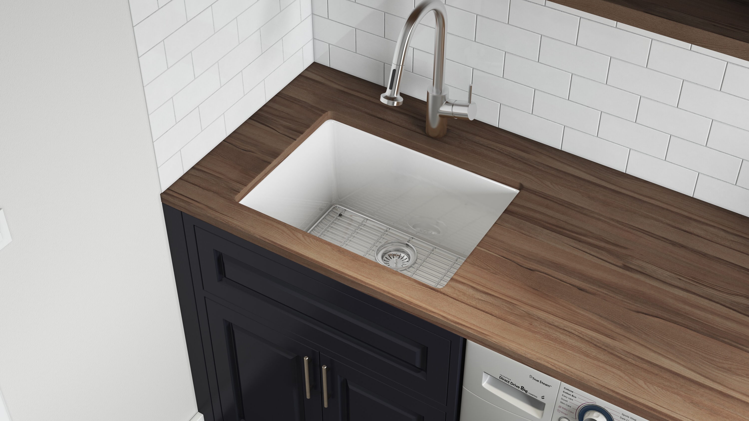 Ruvati RVL2420WH Kitchen-Sinks - View #7