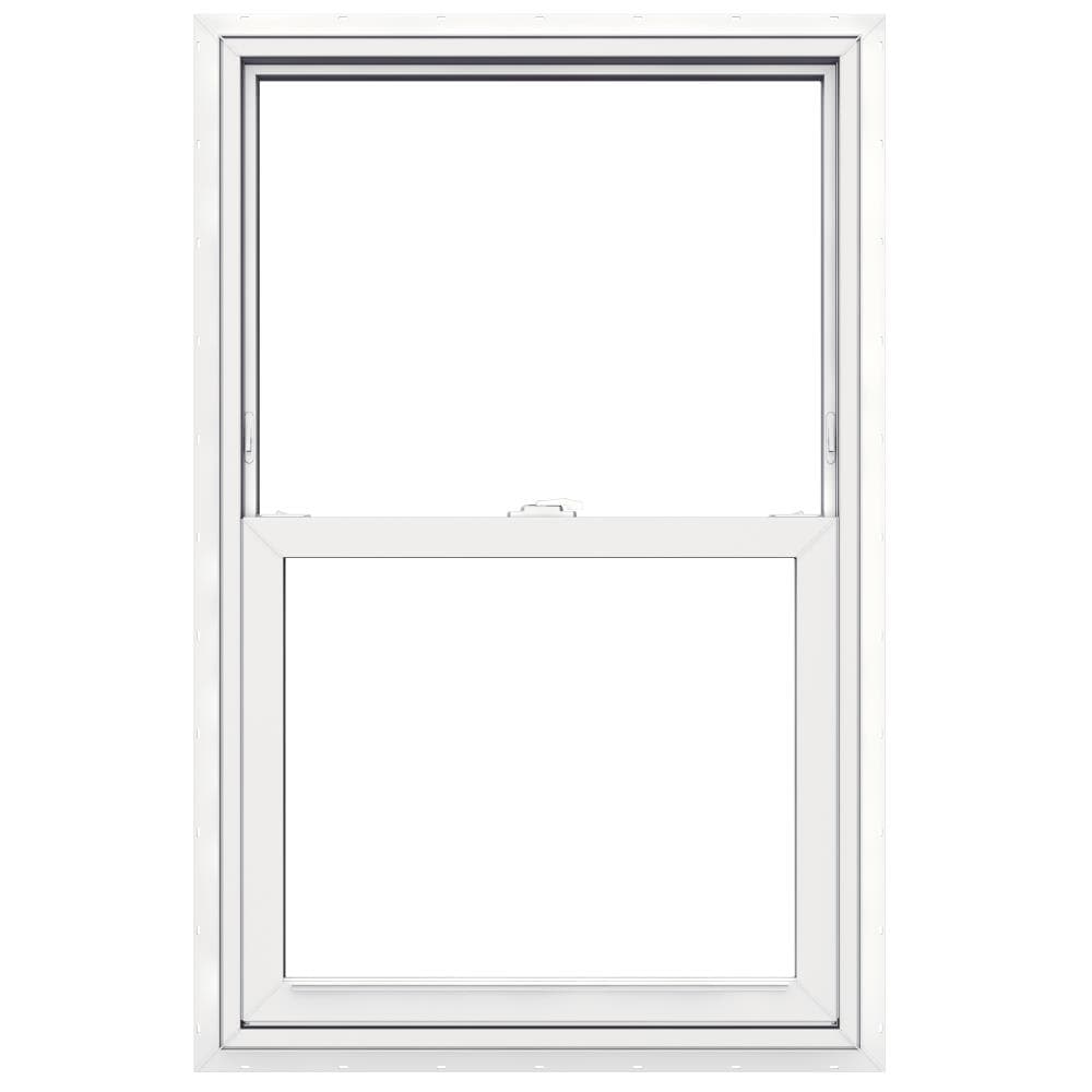 JELD-WEN V-2500 25.5-in x 40.5-in x 2.906-in Jamb Vinyl New ...