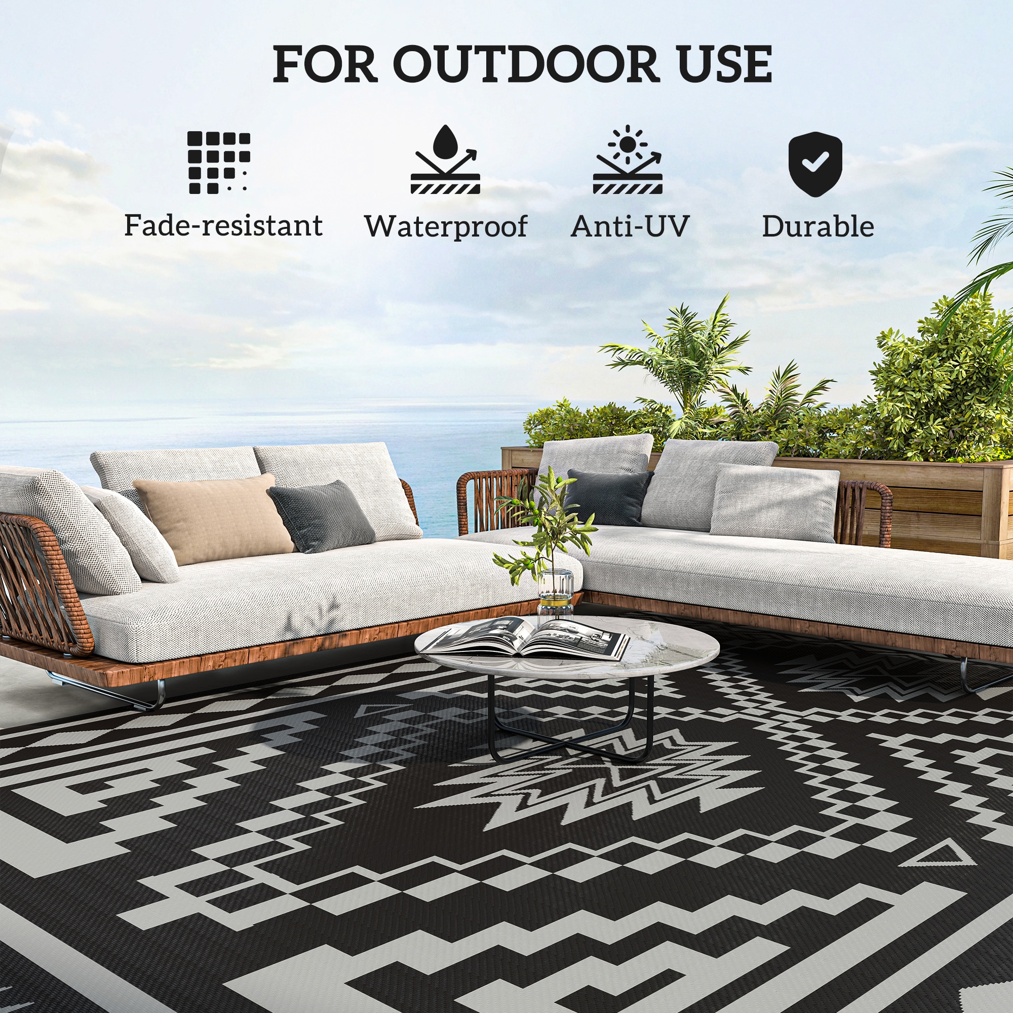 Outsunny 84J-063V00GY rugs - View #6