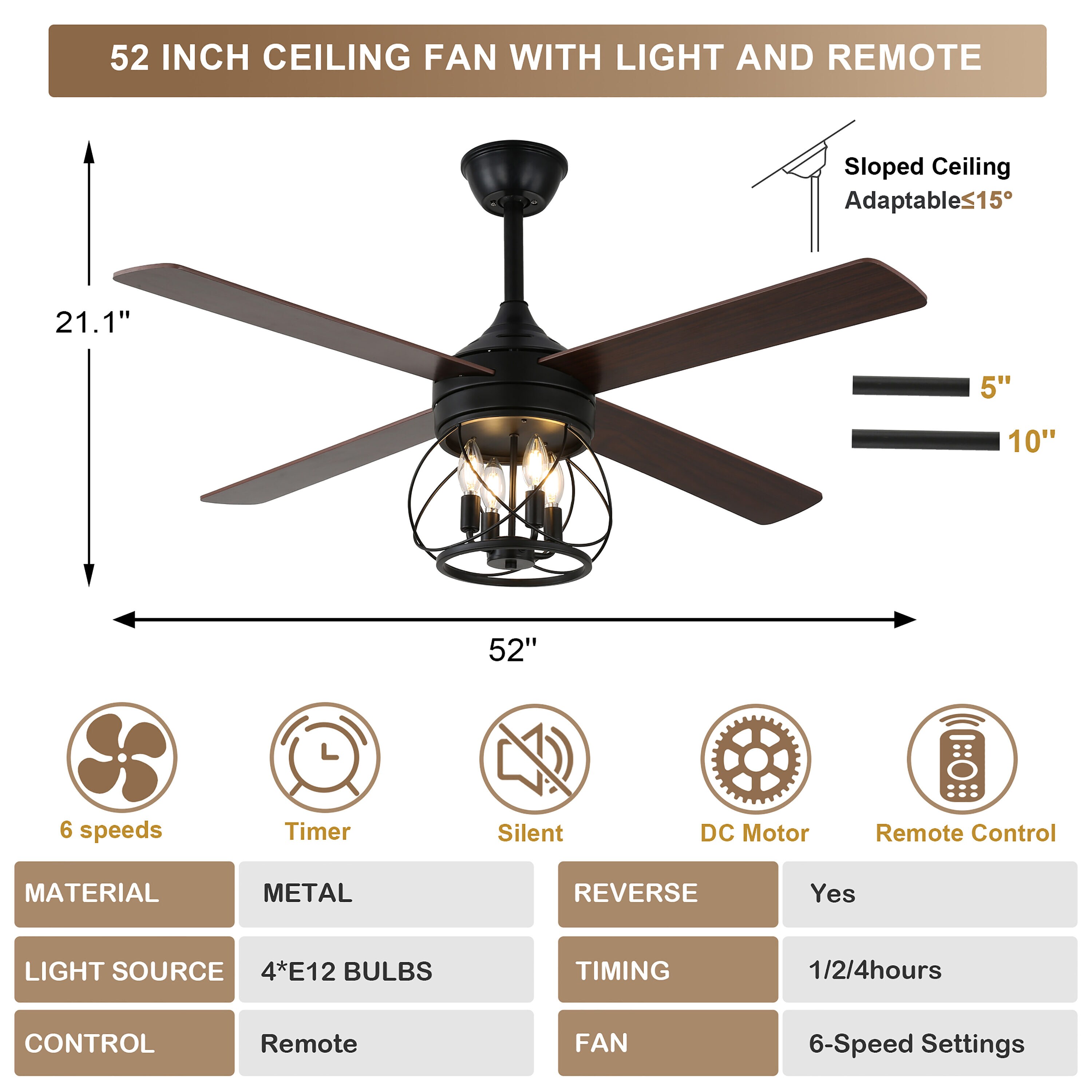 Cusp Barn CS89FC62XLMD Ceiling-Fans - View #8
