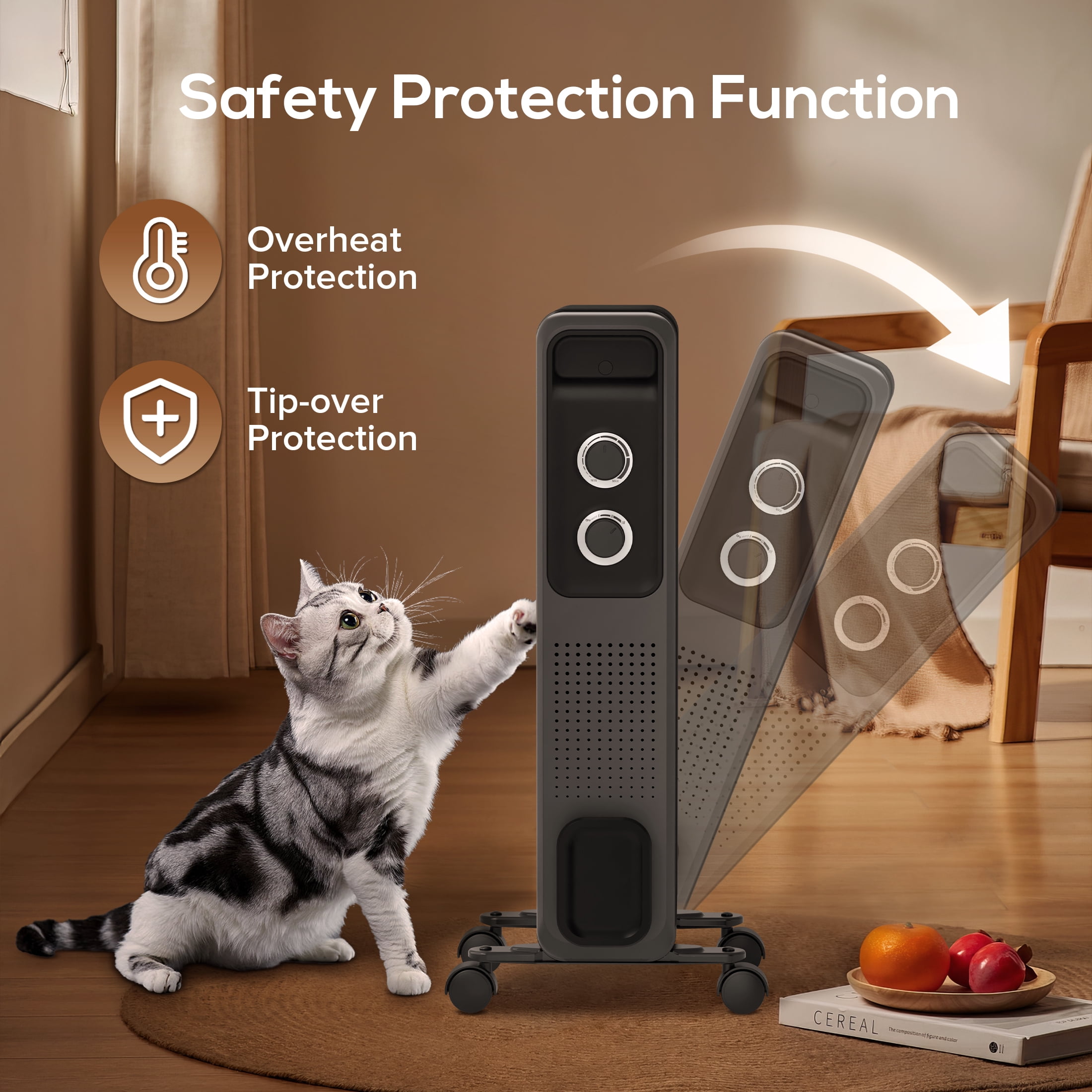COWSAR LSU630192B Portable-Electric-Heat - View #4