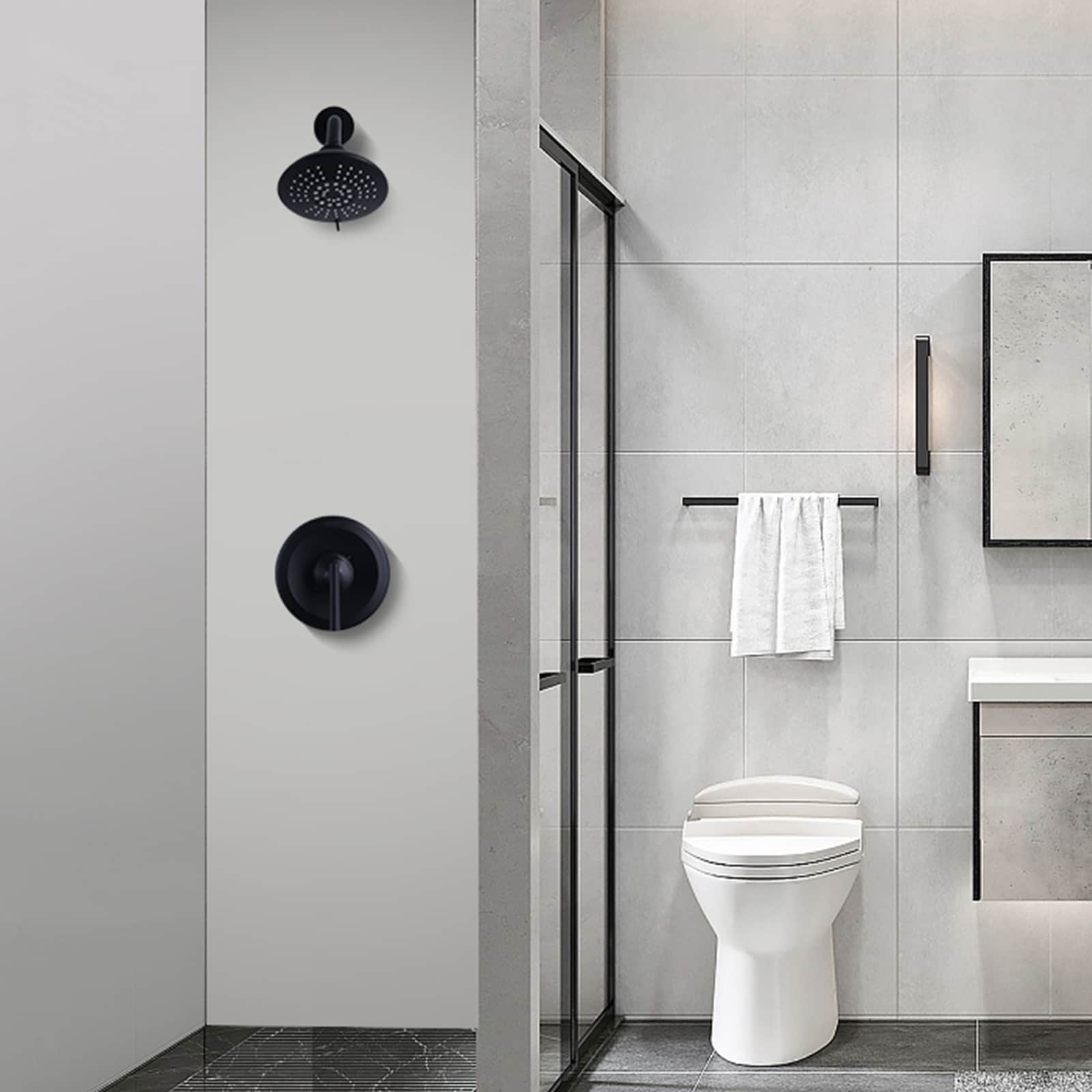 WOWOW 3090701D Showerhead-Bar-Panels - View #2