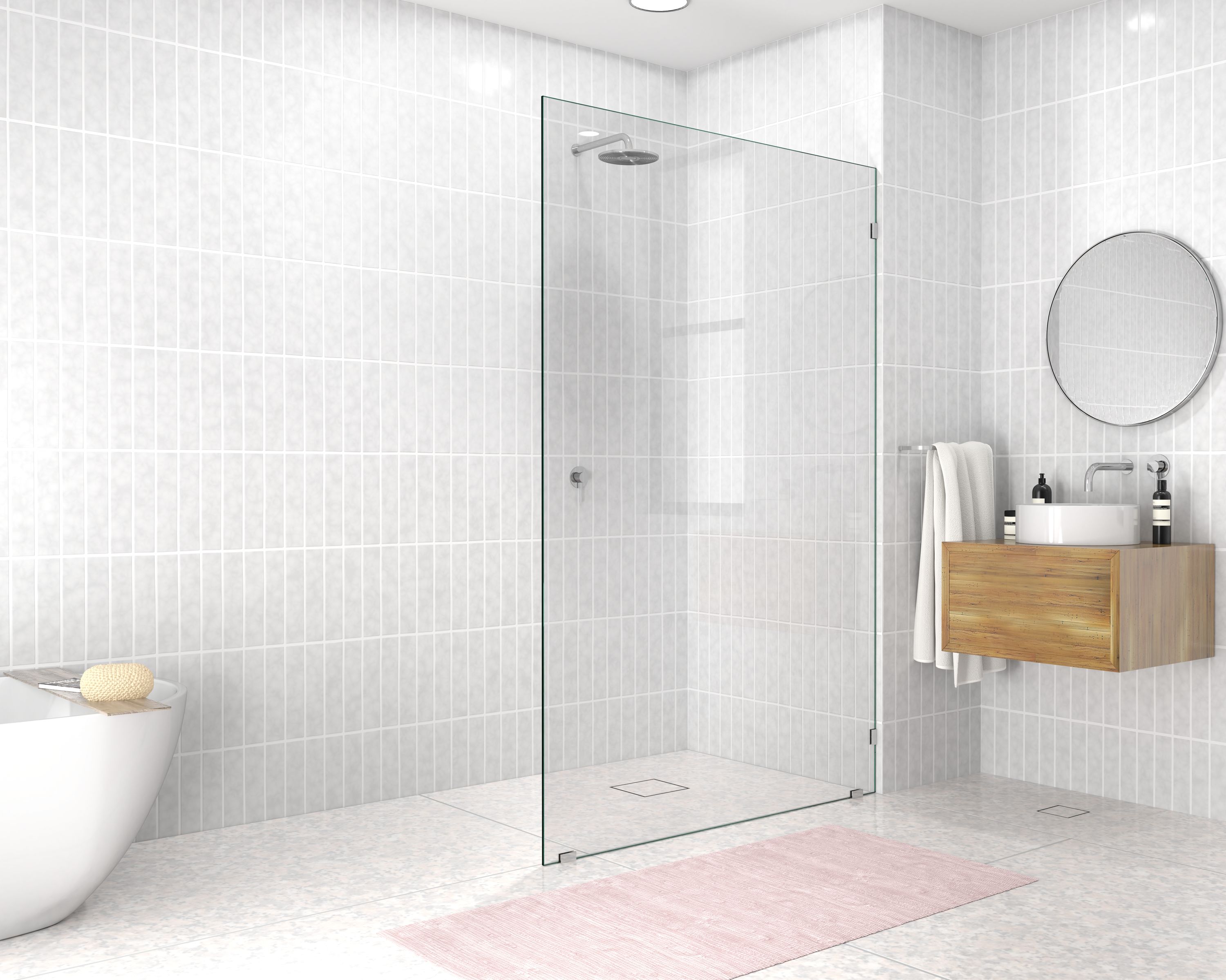 Glass Warehouse GW-SFP-49-CH Shower-Doors - View #3