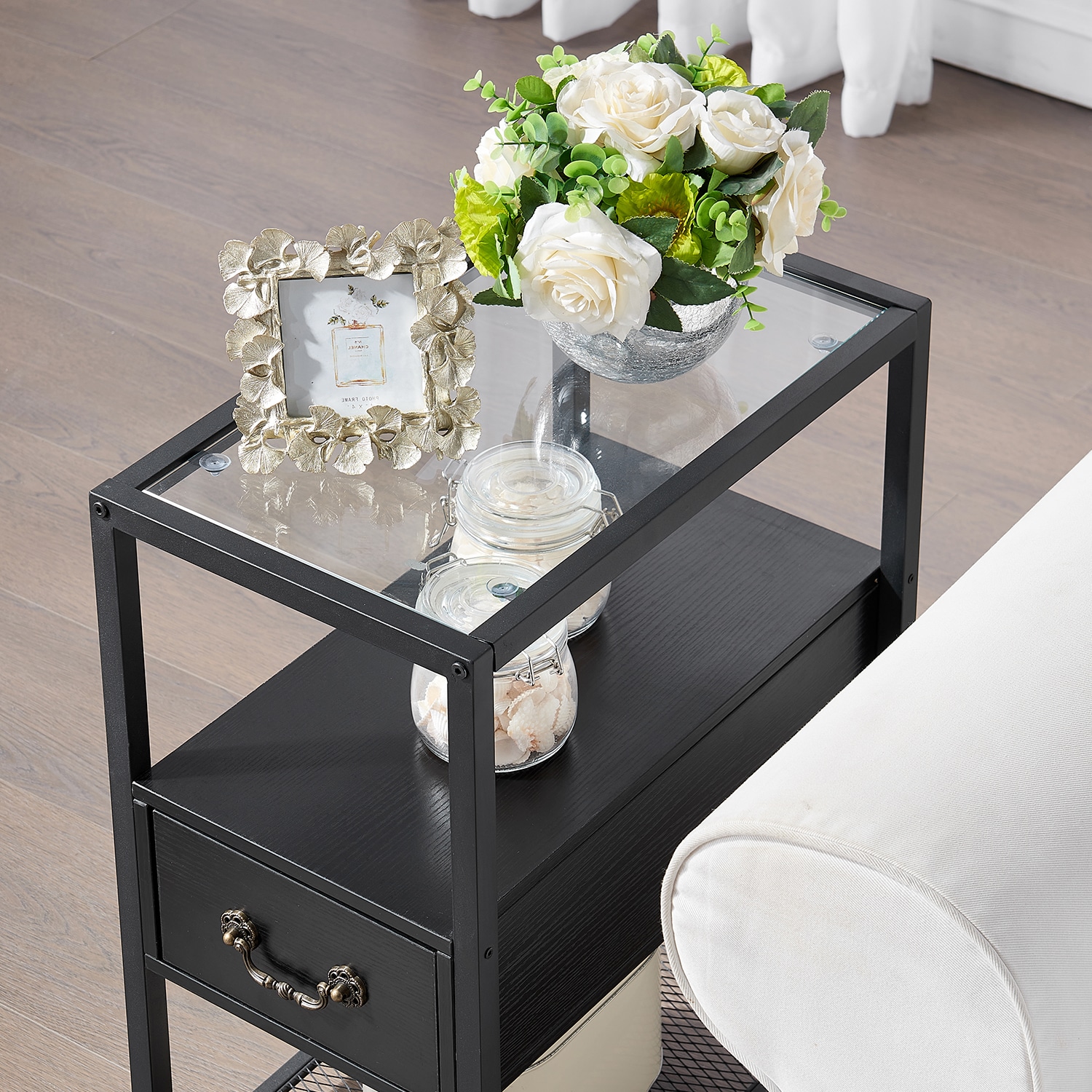 Vecelo LOE-XF-NT01-BLK nightstands - View #10