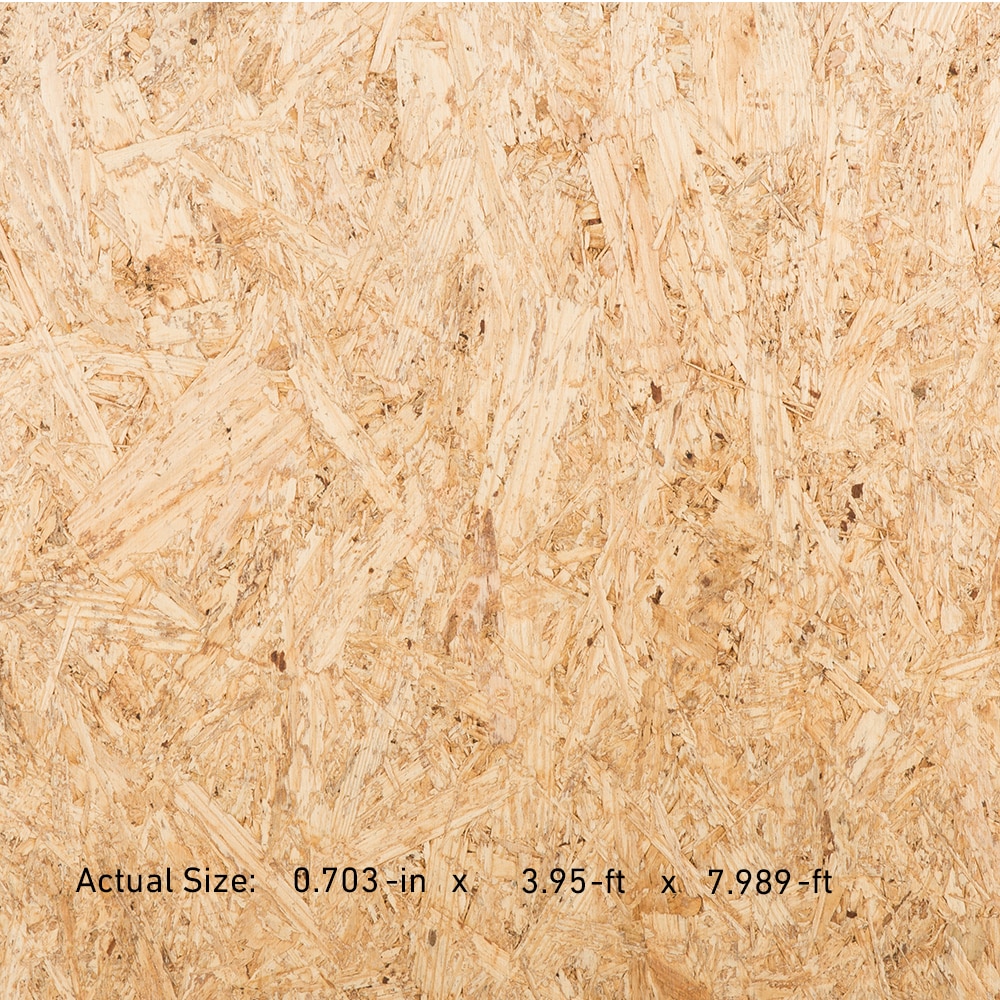 23/32-in x 4-ft x 8-ft OSB (Oriented Strand Board) Subfloor | - Durastrand 00776391422003