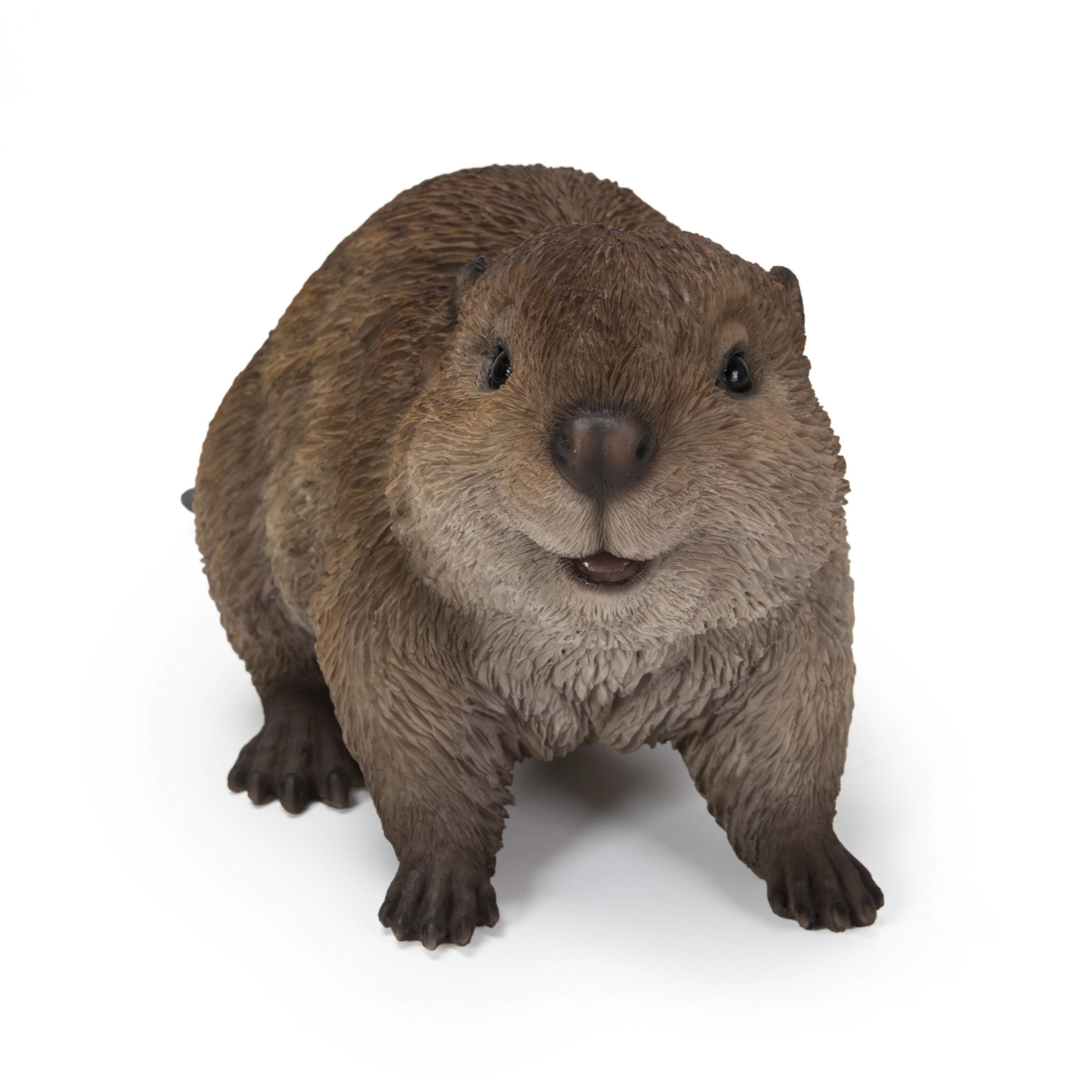 Hi-Line Gift 87666-B 5.43-Inches H x 6.3-Inches W Brown Animal Garden Statue