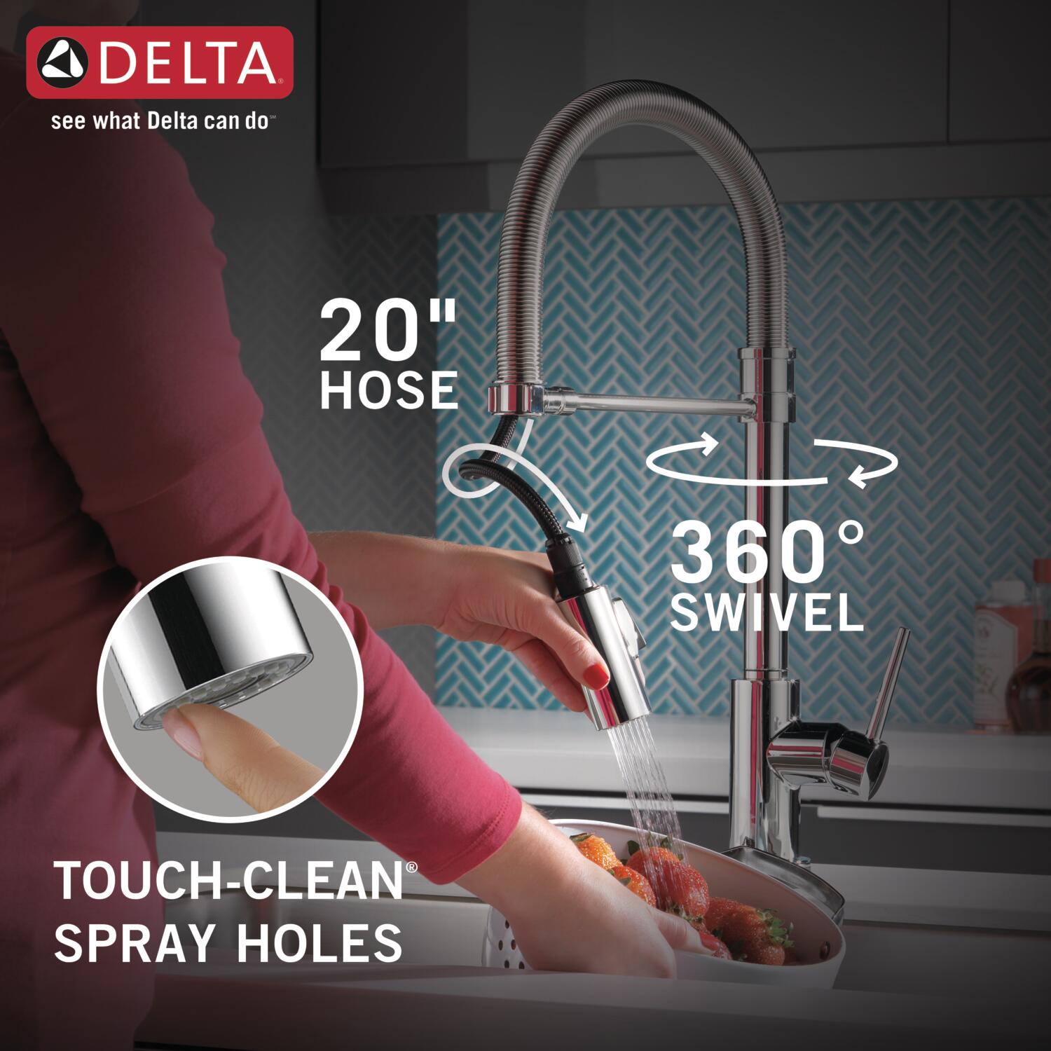 Delta 9659T-DST Kitchen-Faucets - View #6