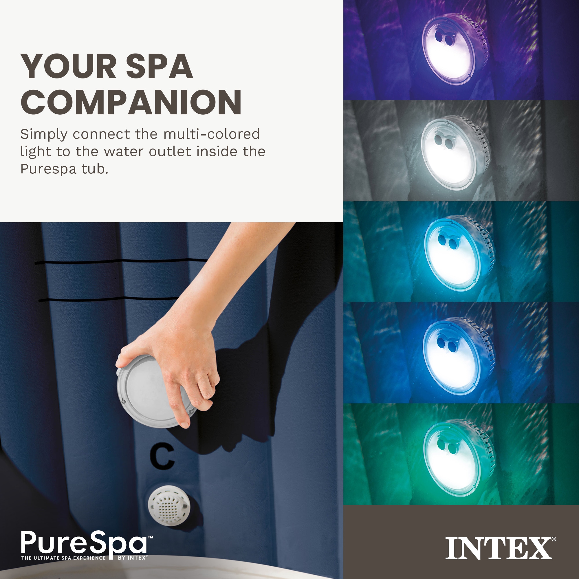 Intex 80221 Hot-Tub-Spa-Steps - View #4
