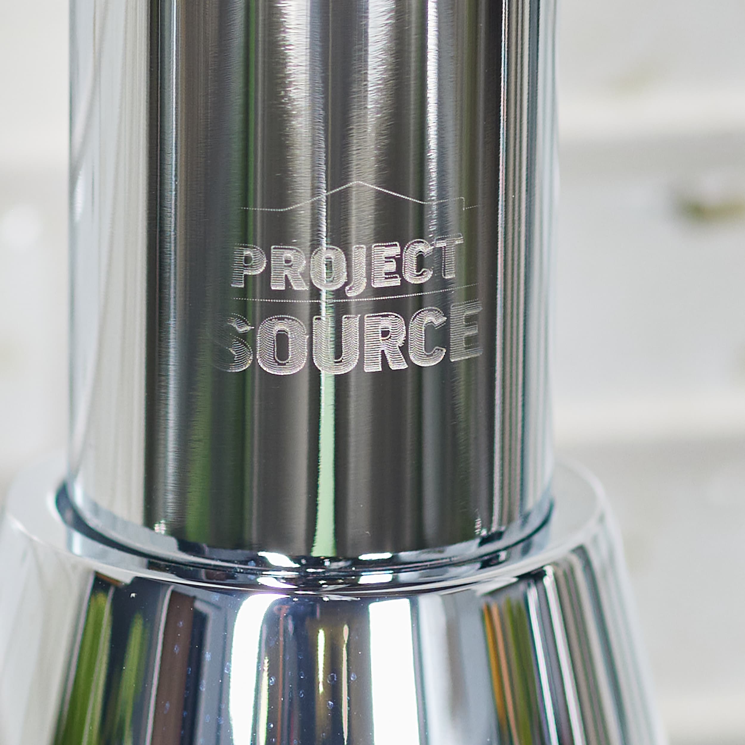 Project Source Grifo de cocina abatible monomando Tucker de acero inox –  Saber Sales & Service