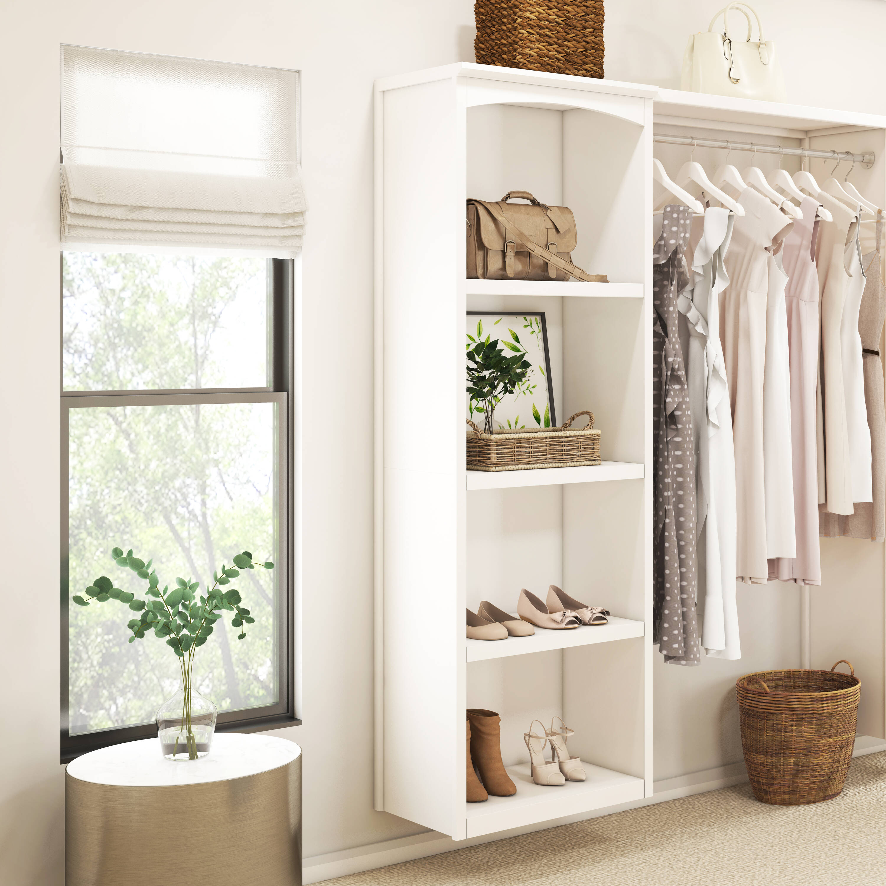 allen + roth LWCTBW Wood-Closet-Tower - View #6