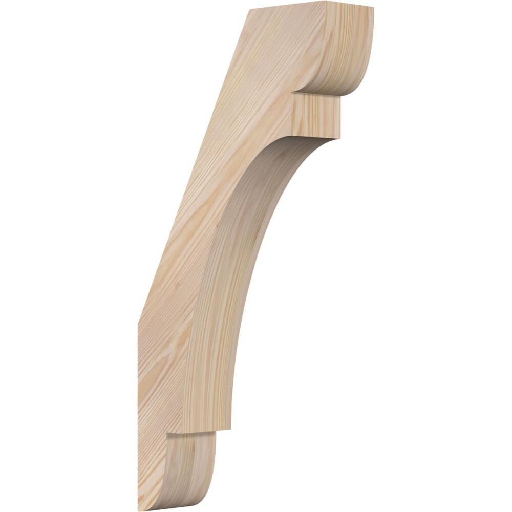 Ekena Millwork BRC04X12X24OLY00SDF 3-1/2-in x 12-in x 24-in Douglas Fir Unfinished Wood Olympic smooth
