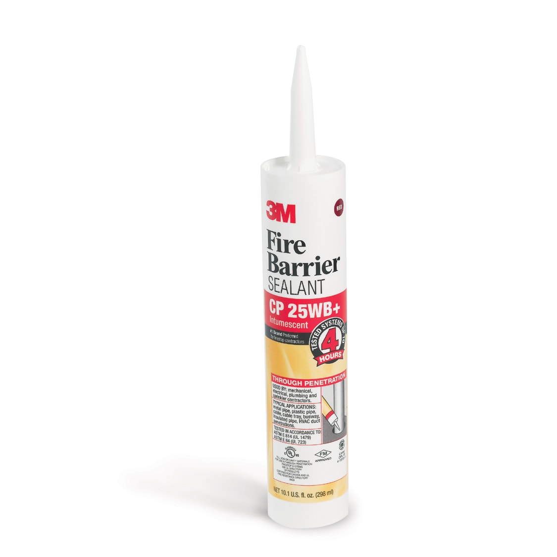 3M™ Fire Barrier Moldable Putty Pads MPP+, 7 in x 7 in, 20/case