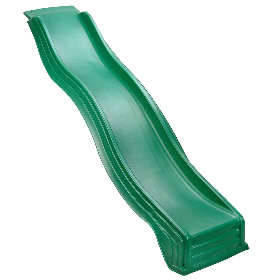 2-Piece Slide Plastic UV Resistant Scoop Design Surface Mounted Green Finish 