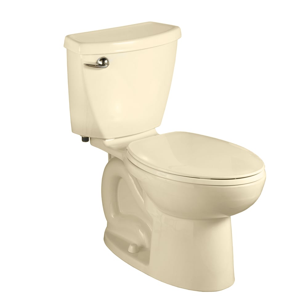 American Standard Cadet 3 Bone Compact Elongated Chair Height 2-piece WaterSense Toilet 12-in Rough-In 1.28-GPF