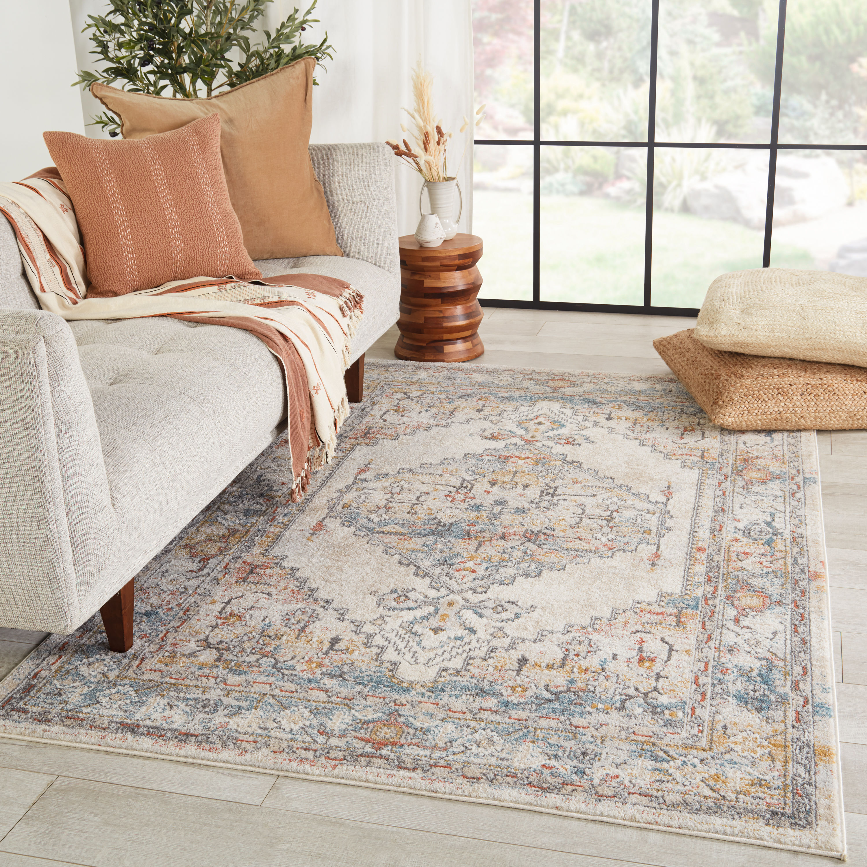 Style Selections Damask Rugs at Lowes.com