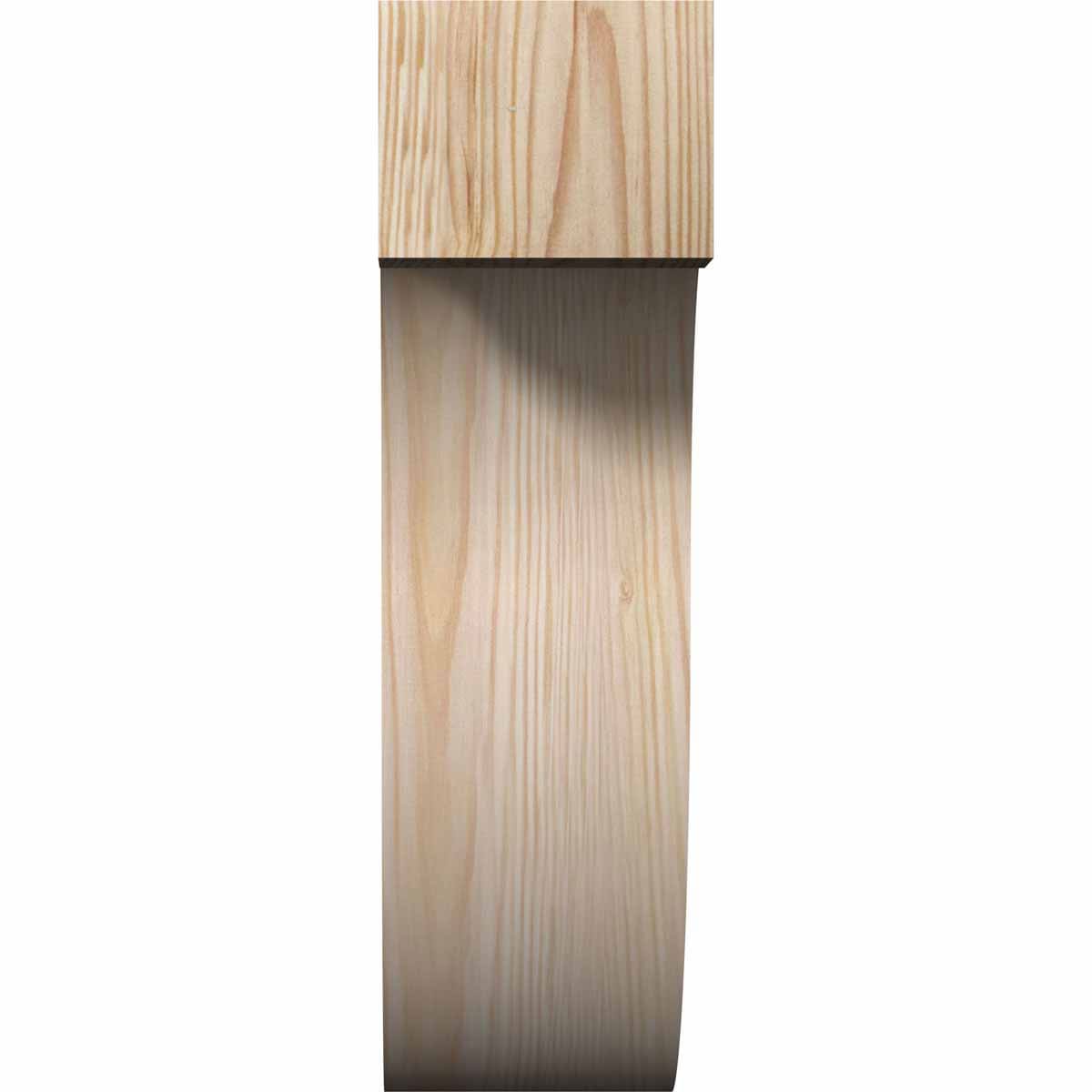 Ekena Millwork COR04X10X14DEL00RDF corbels - View #2