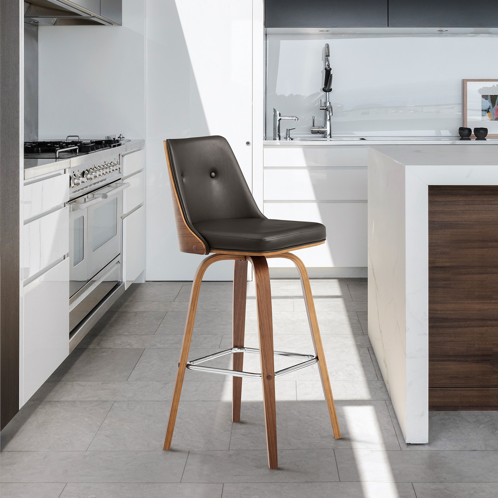 Armen Living LCNLBAWABR30 stools - View #8