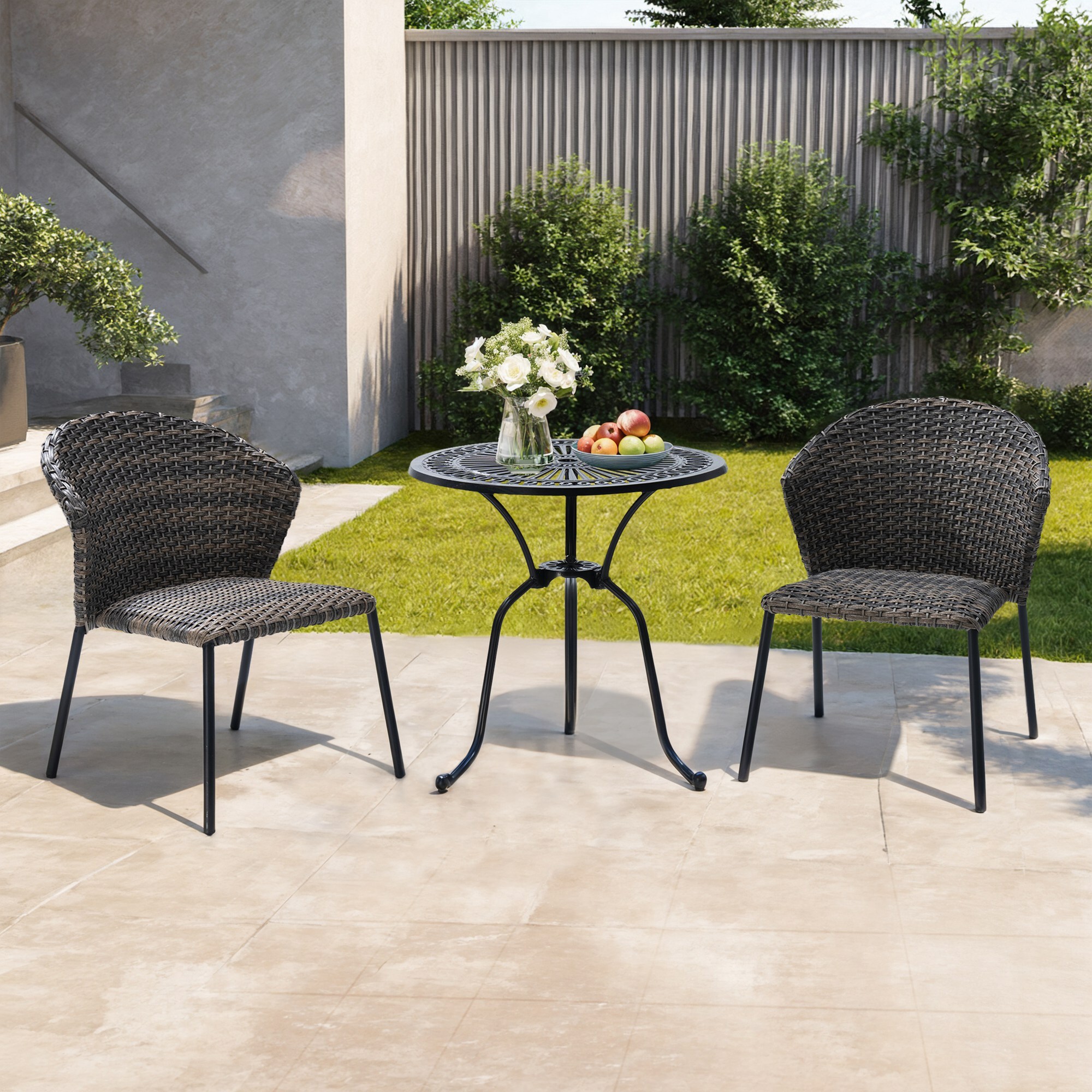 Crestlive Products CL-DC207GRY-2 Patio-Chairs - View #7