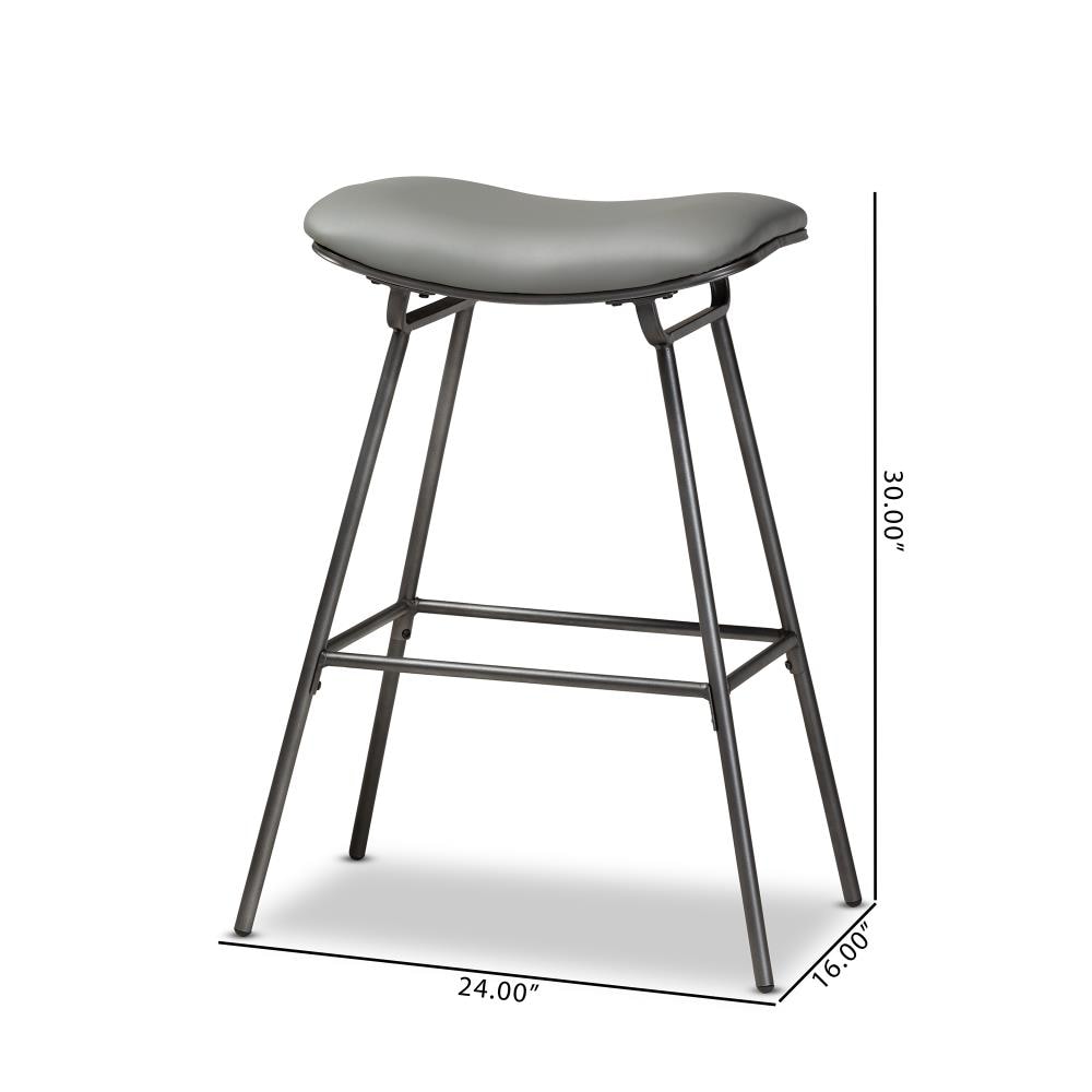 Baxton Studio 159-2PC-9844-LW stools - View #6