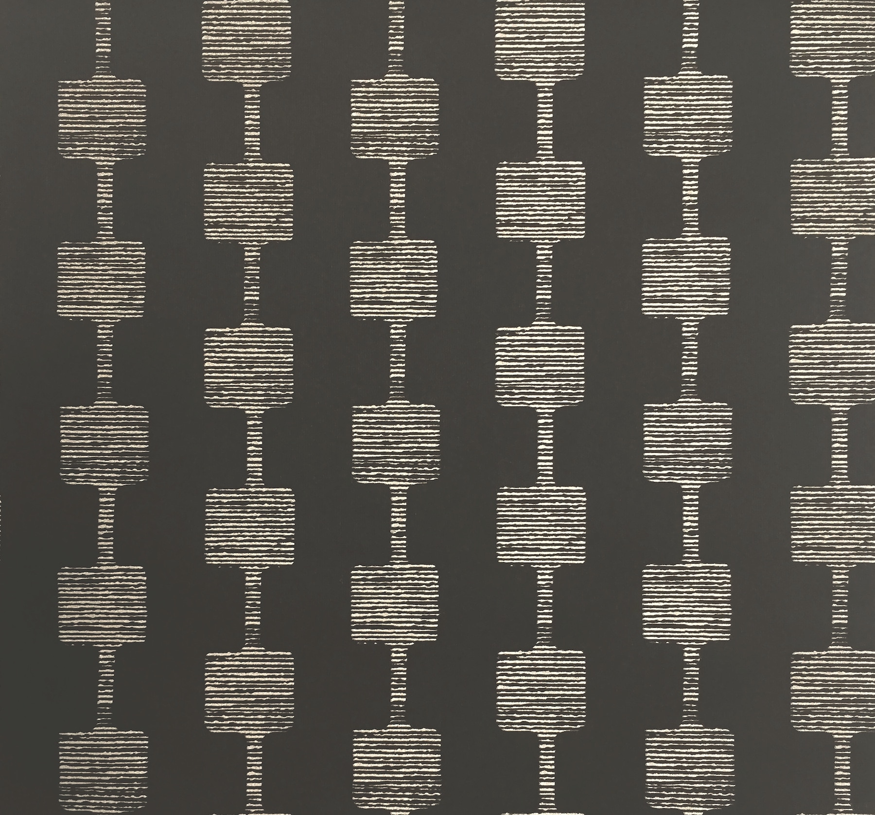 York Wallcoverings Y6220403 Mid Century 57.8-Sq. Feet Black Vinyl Novelty Unpasted Wallpaper