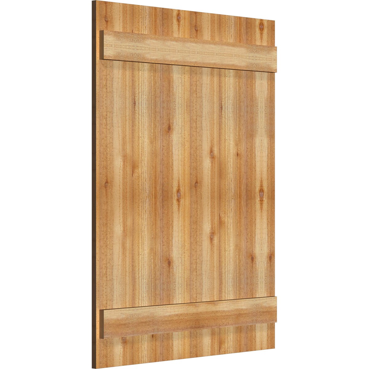 Ekena Millwork RBJ06S32X043RWR Exterior-Shutters - View #2