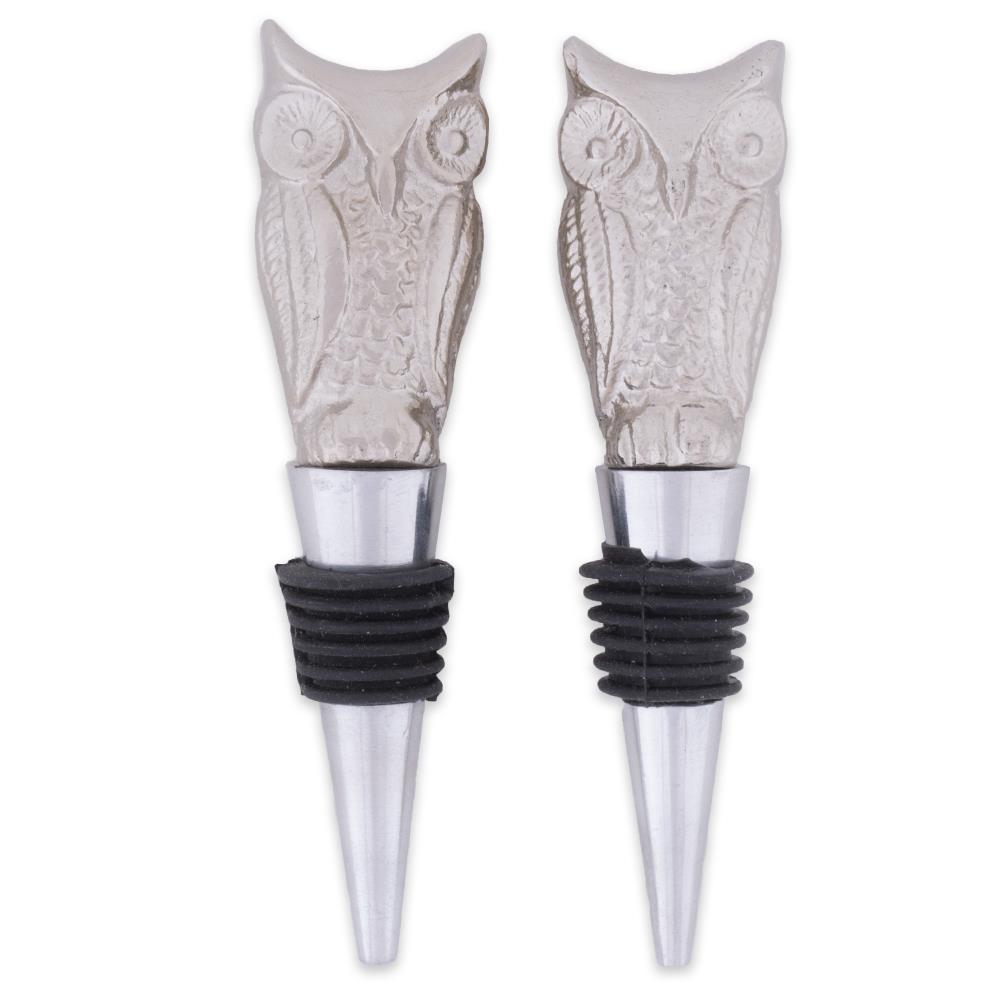 DII CAMZ10677 Owl Bottle stopper