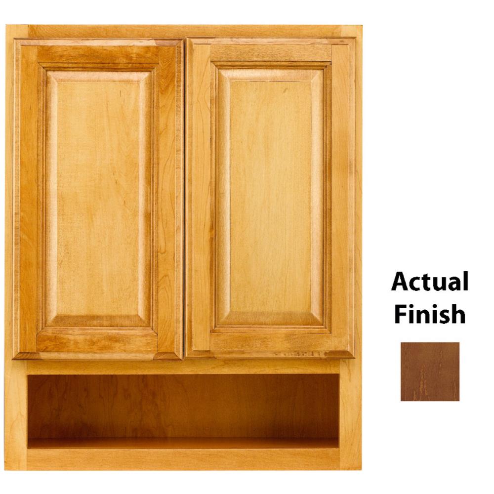 cognac bathroom wall cabinet