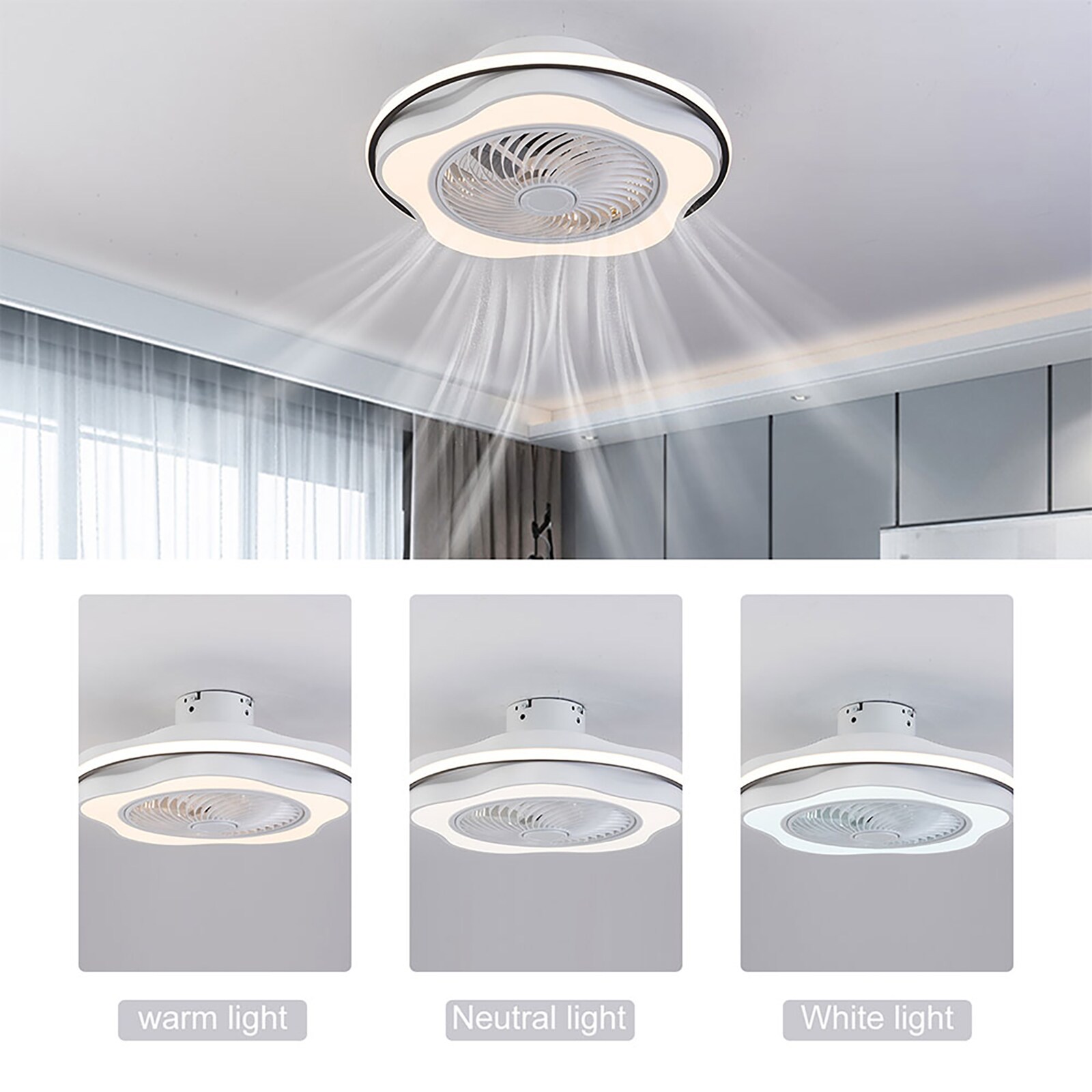Oukaning HG-HCXLST-5459-US Ceiling-Fans - View #3