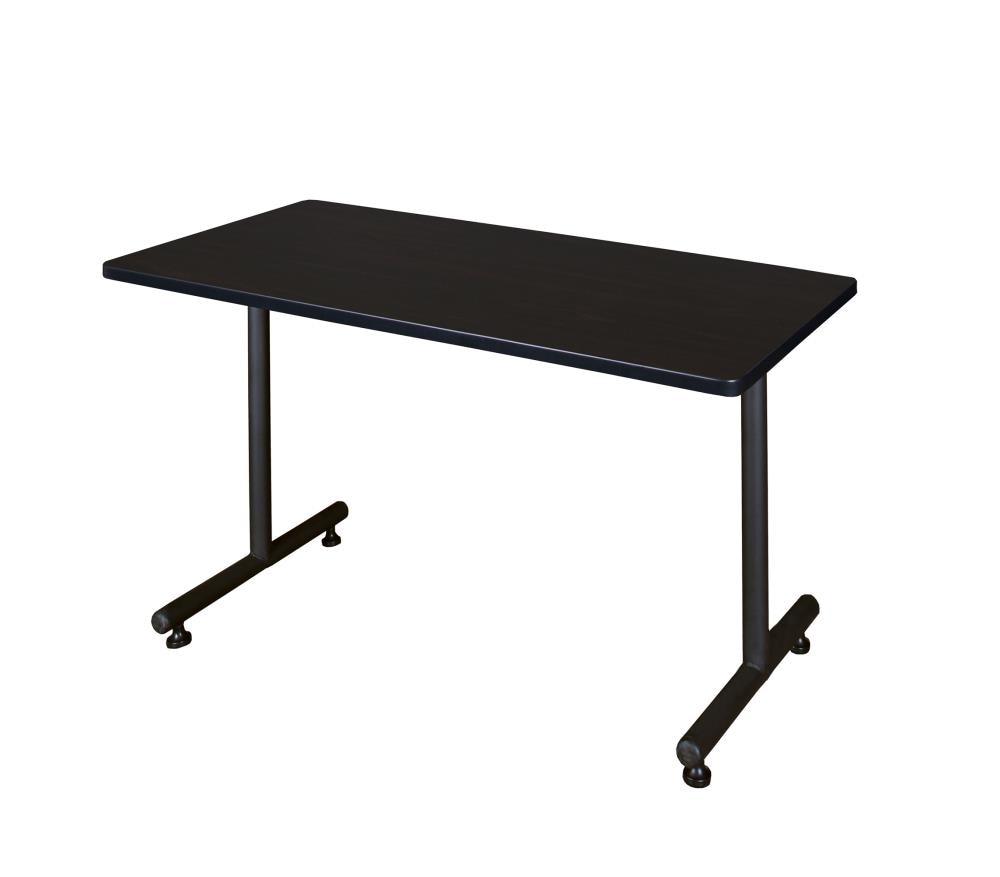Regency MKTRCT4830MW Training Brown 4-Person Training Table (48-in W x 29-in H)
