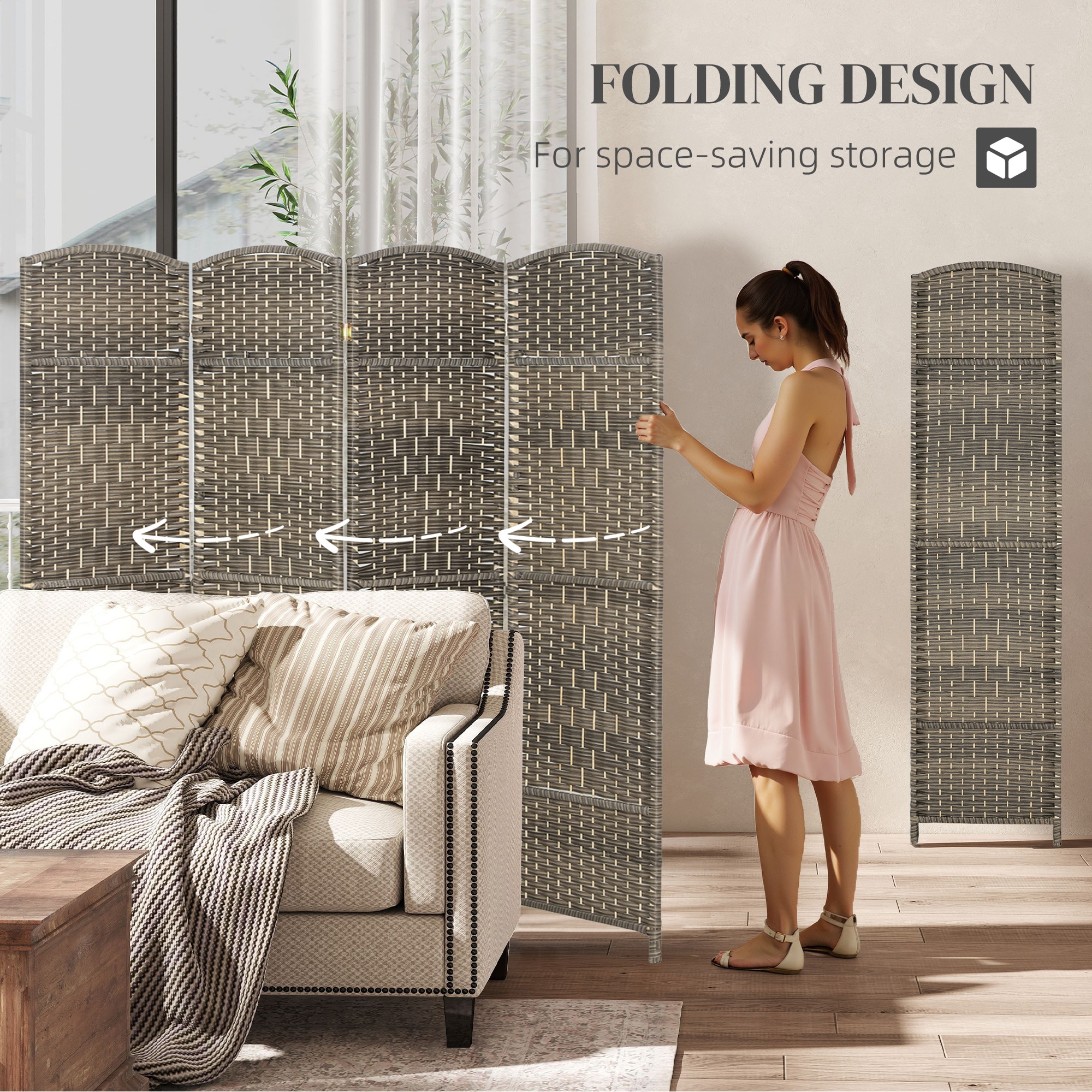 LUXEYARD DS-M-BAC06558 Indoor-Privacy-Screens - View #6