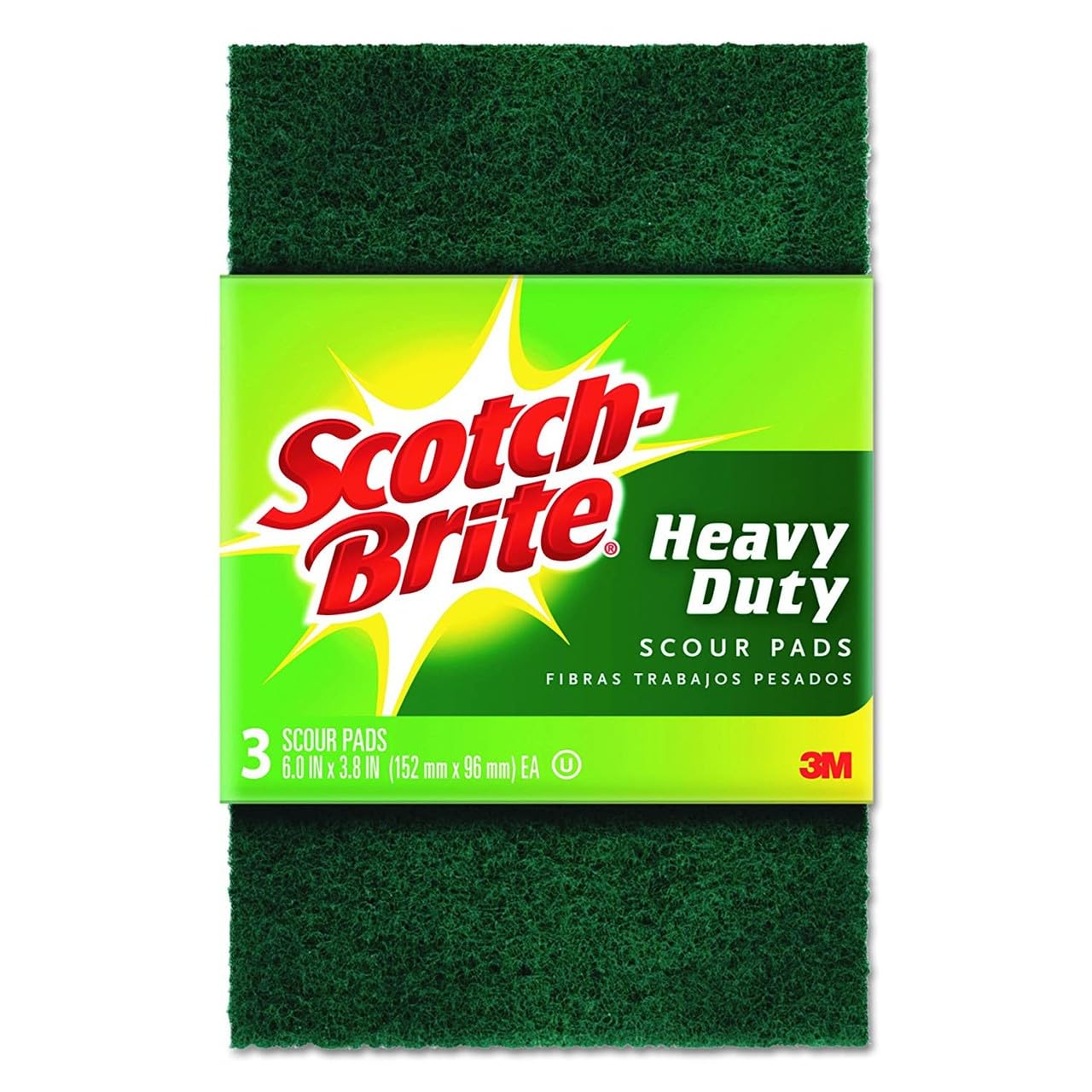 Scotch-Brite ScotchBrite Heavy Duty Scour Pads 6 Count Pack of 4 for Tough Cleaning Tasks #1579782