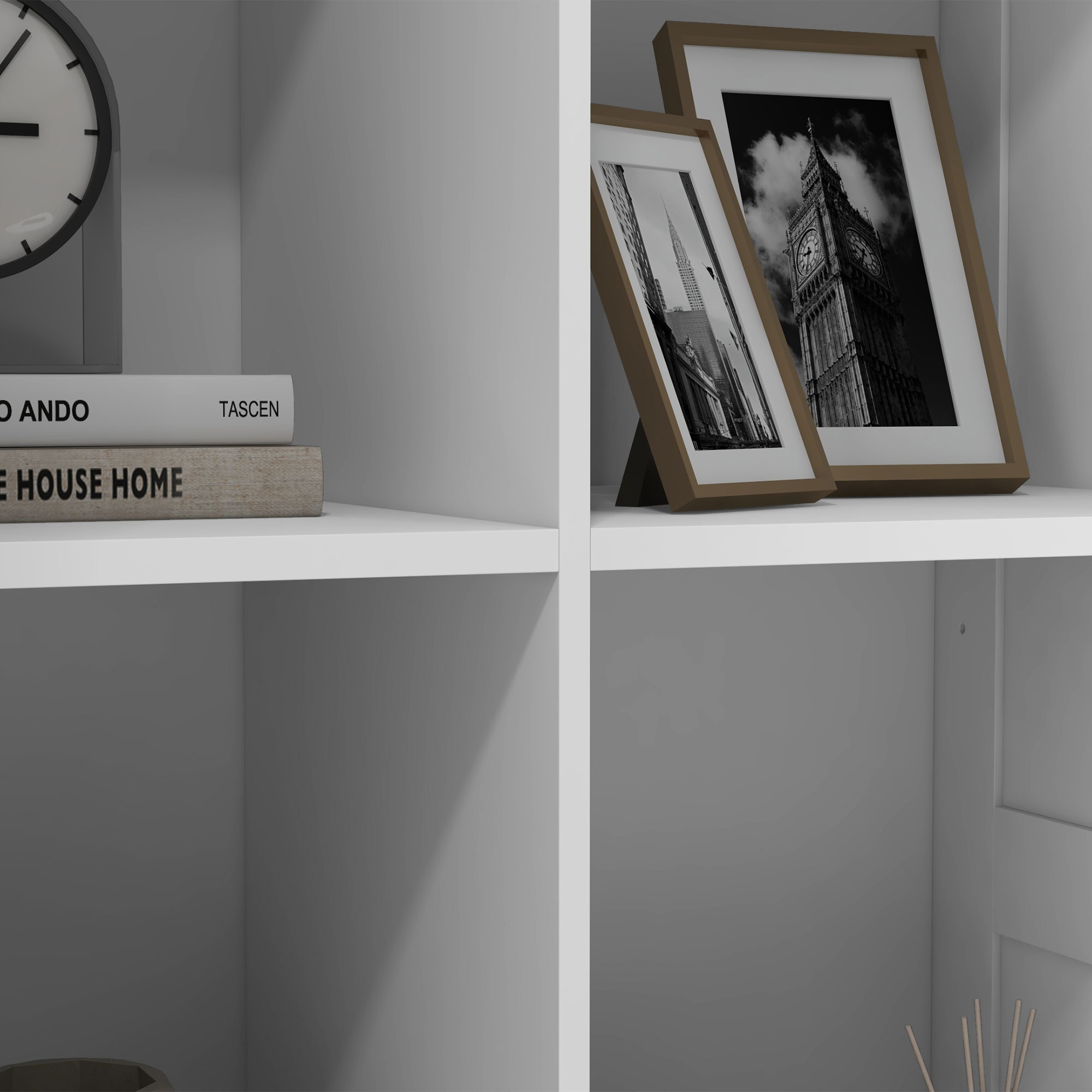 HomCom 838-430V80WT Pull-Out-Cabinet-Baskets - View #7