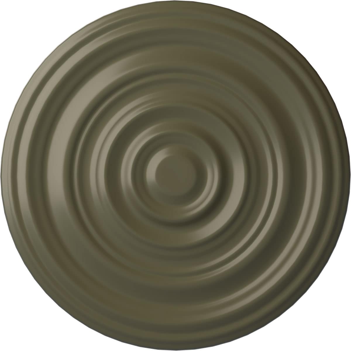 Ekena Millwork CM29CAPTF Carton Smooth 29.125-in W x 29.125-in L Painted Turtle Polyurethane Whole Ceiling Medallion