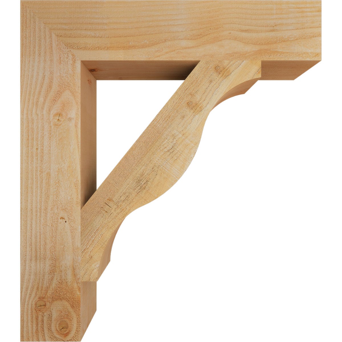 Ekena Millwork BKT06X30X34FST05RDF Exterior-Brackets-Braces - View #3