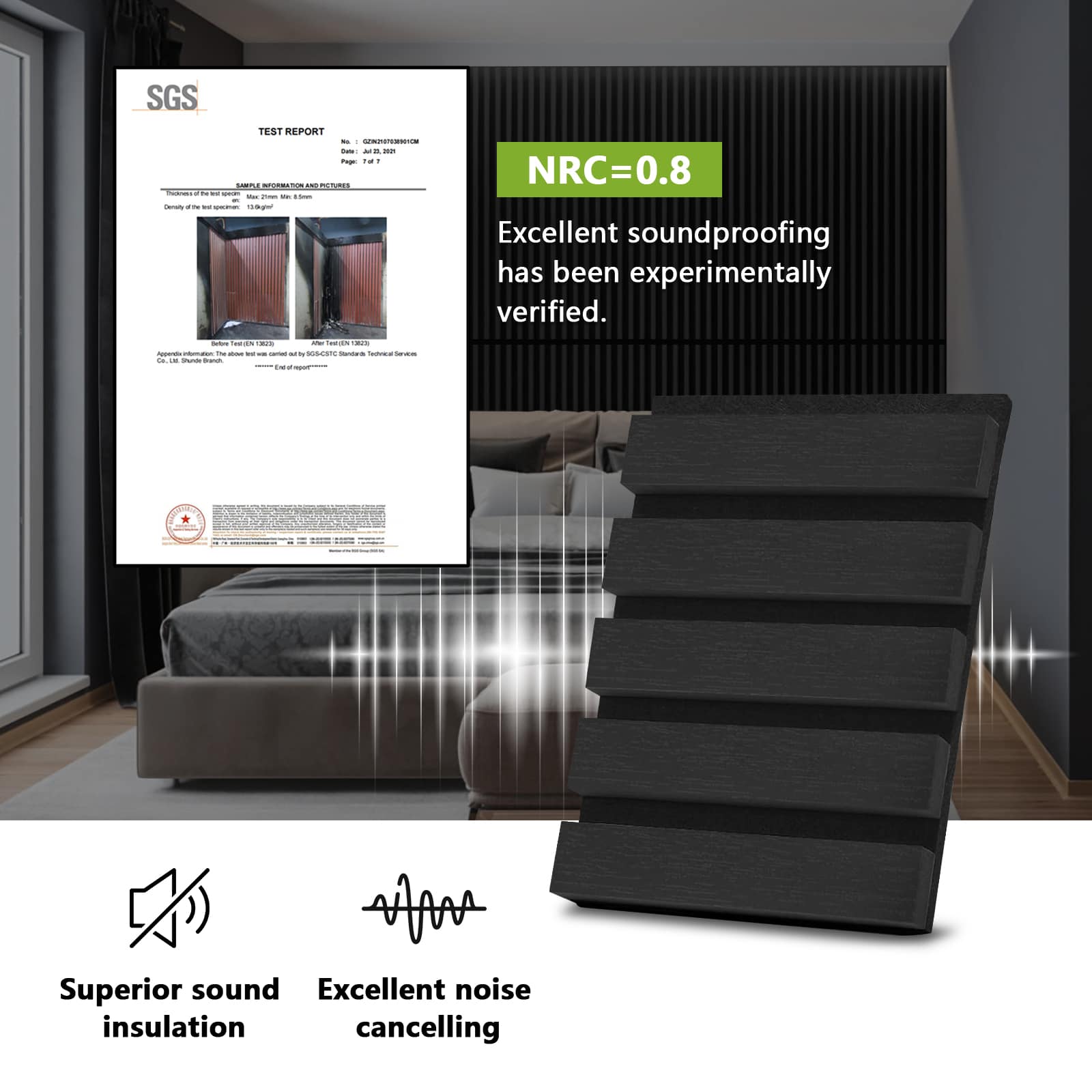 Innobule LS-QB02-B Acoustic-Panels - View #3