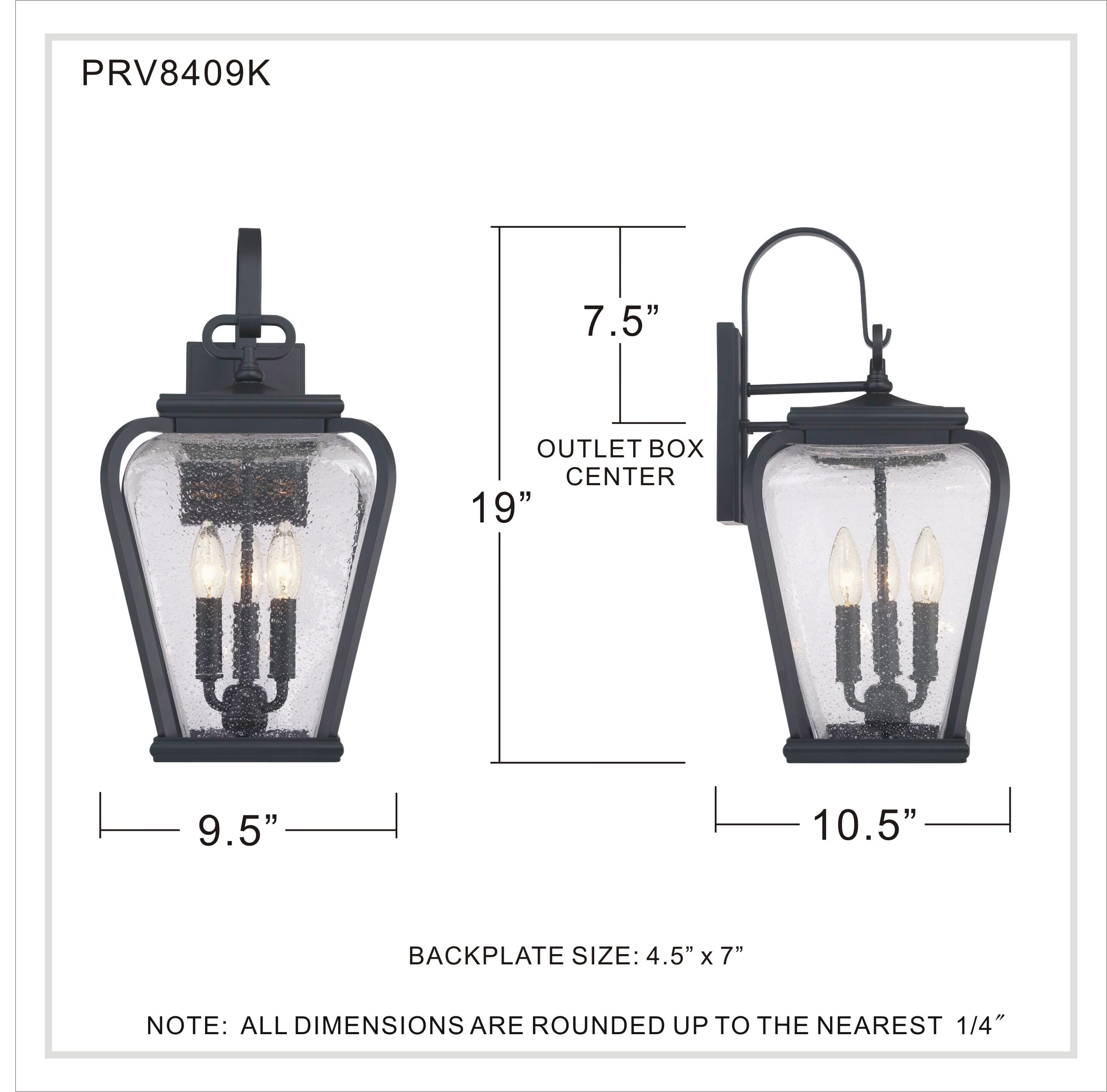 Quoizel PRV8409K Outdoor-Wall-Lighting - View #5