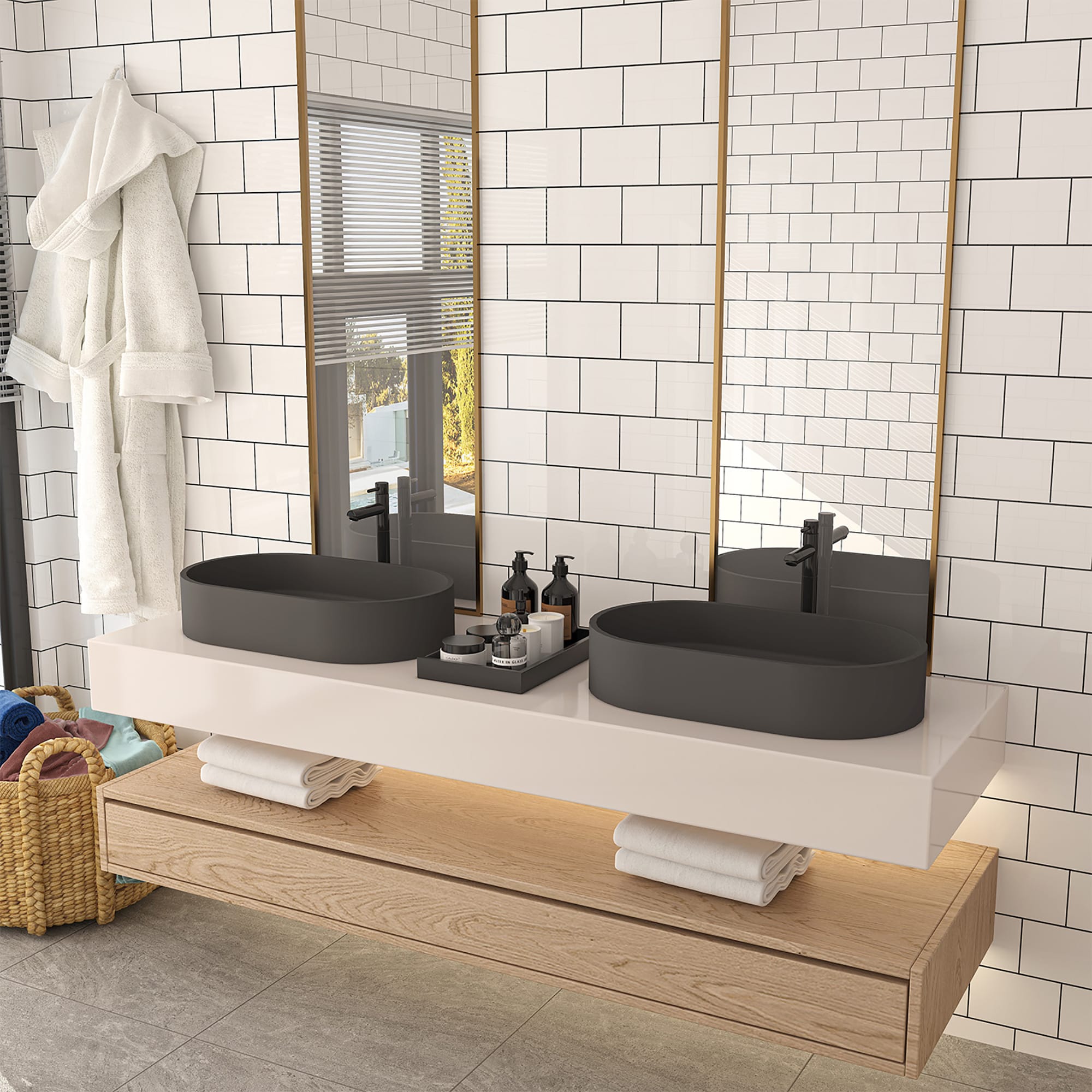 CASAINC SLH-LMU21189A1 Bath-Sink - View #3