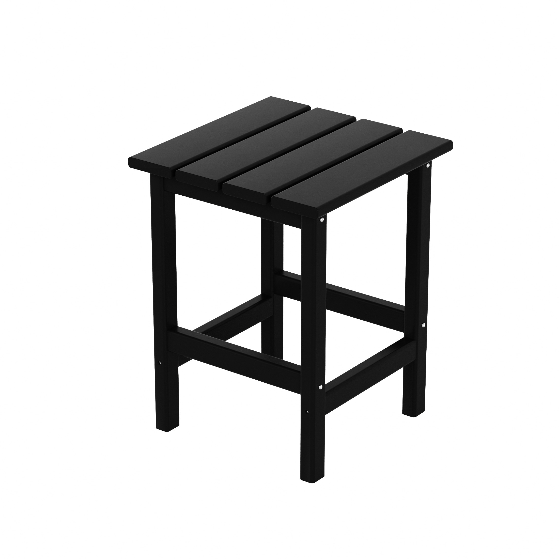 Westin Durable Black HDPE Outdoor Patio Side Table