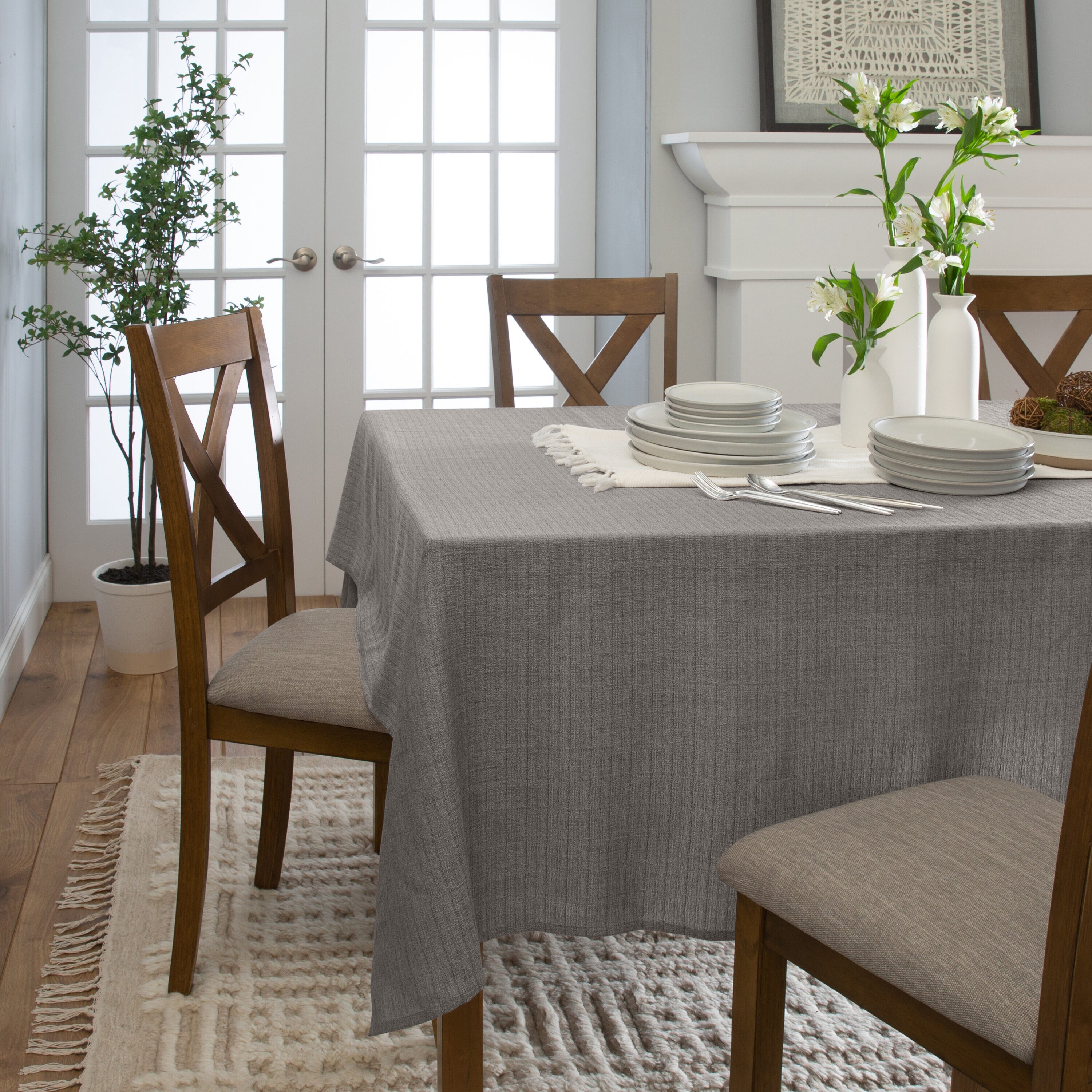 Home Details TC-511-120-SILVER Table-Covers - View #2