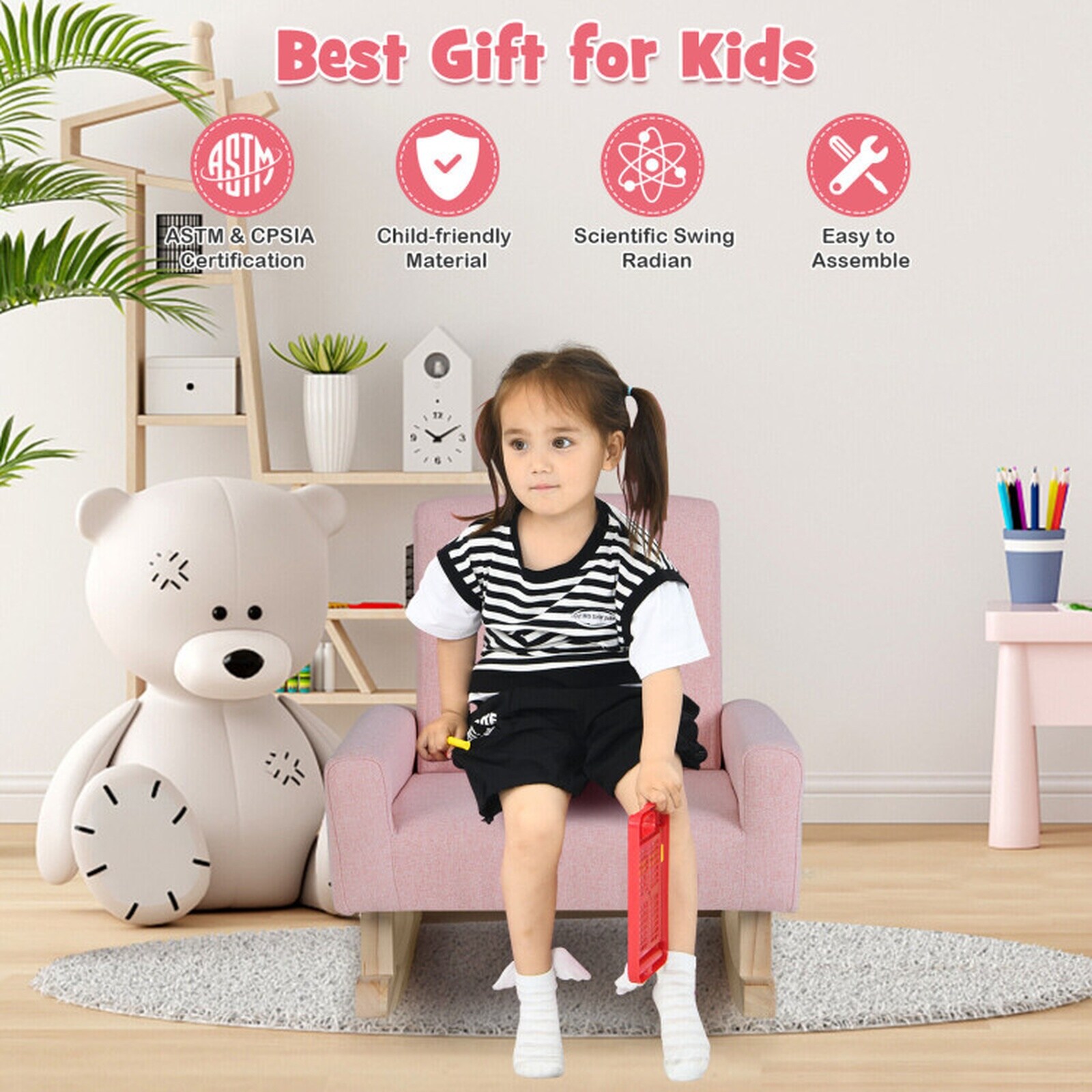 SUGIFT LW102SUGHY2684 Kids-Chairs - View #6