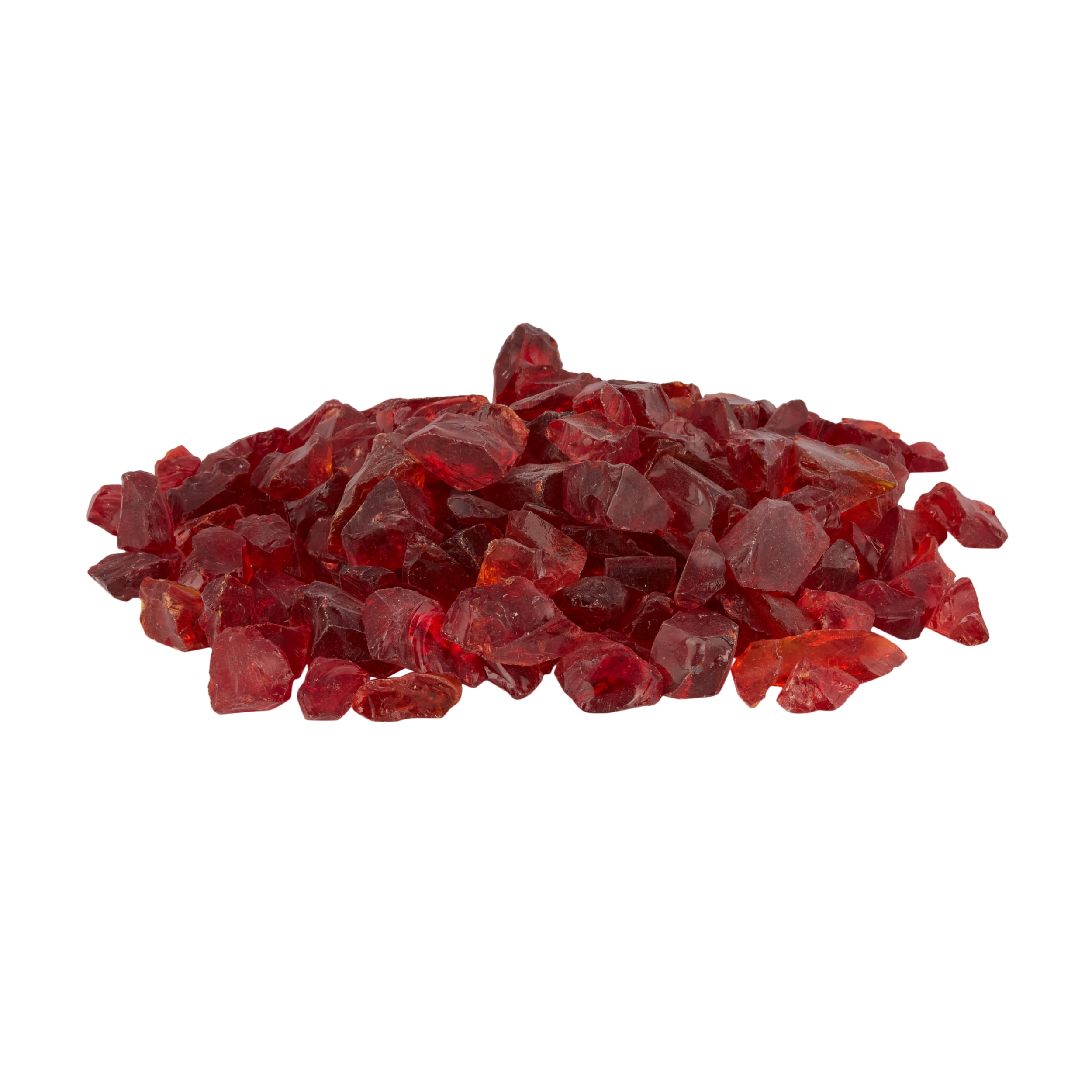 10 lb Red Tumbled Landscape and Fire Pit Glass