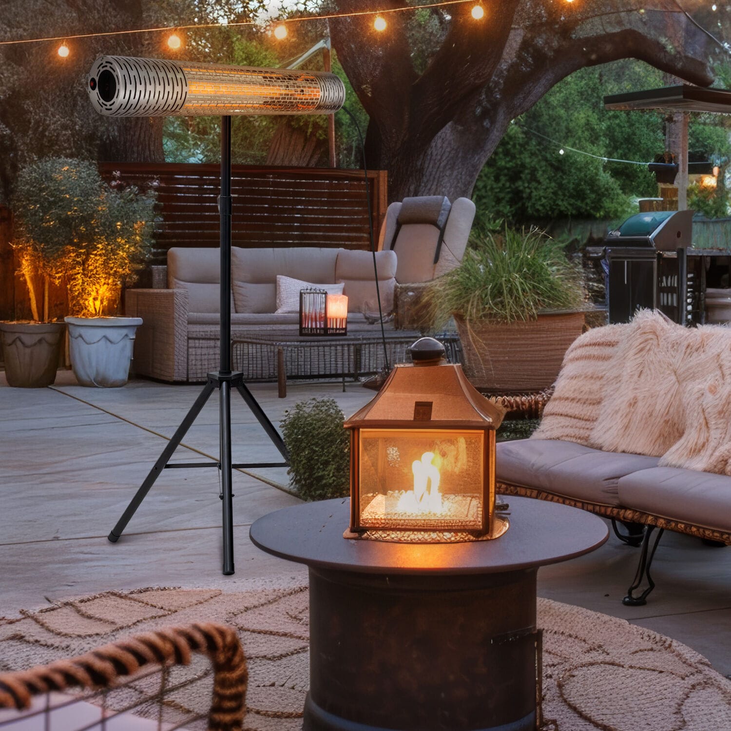 Hanover HAN1031IC-SLV Outdoor-Electric-Patio-Heaters - View #8